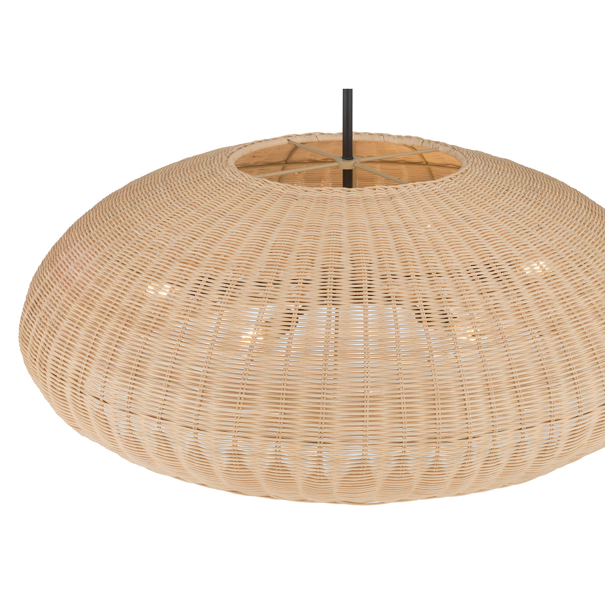 11.75'' Natora Matte Black 6 Light Pendant