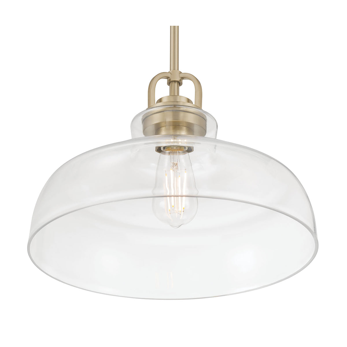 10'' Clarien Modern Gold 1 Light Pendant