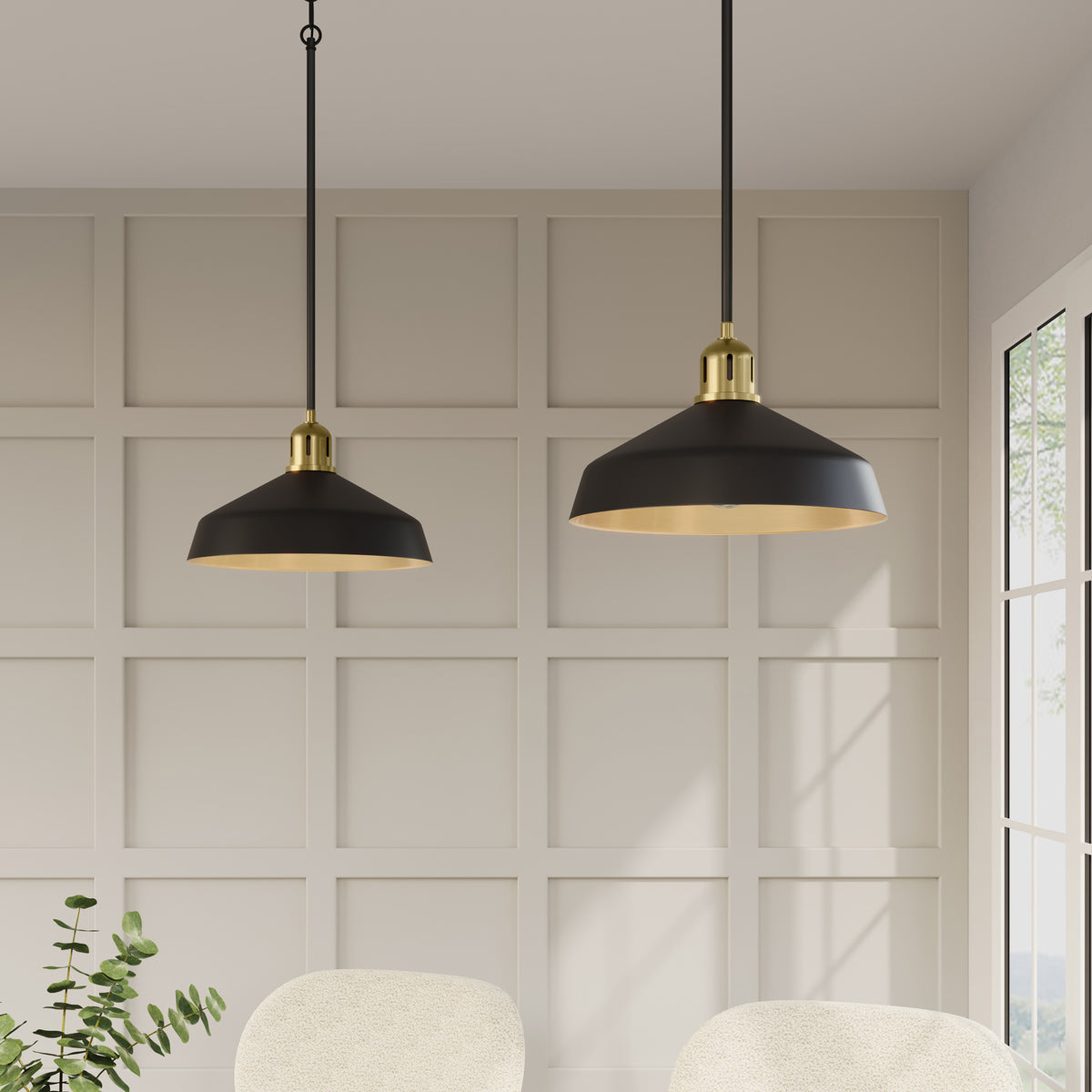 7.5'' Axlen Matte Black 1 Light Pendant
