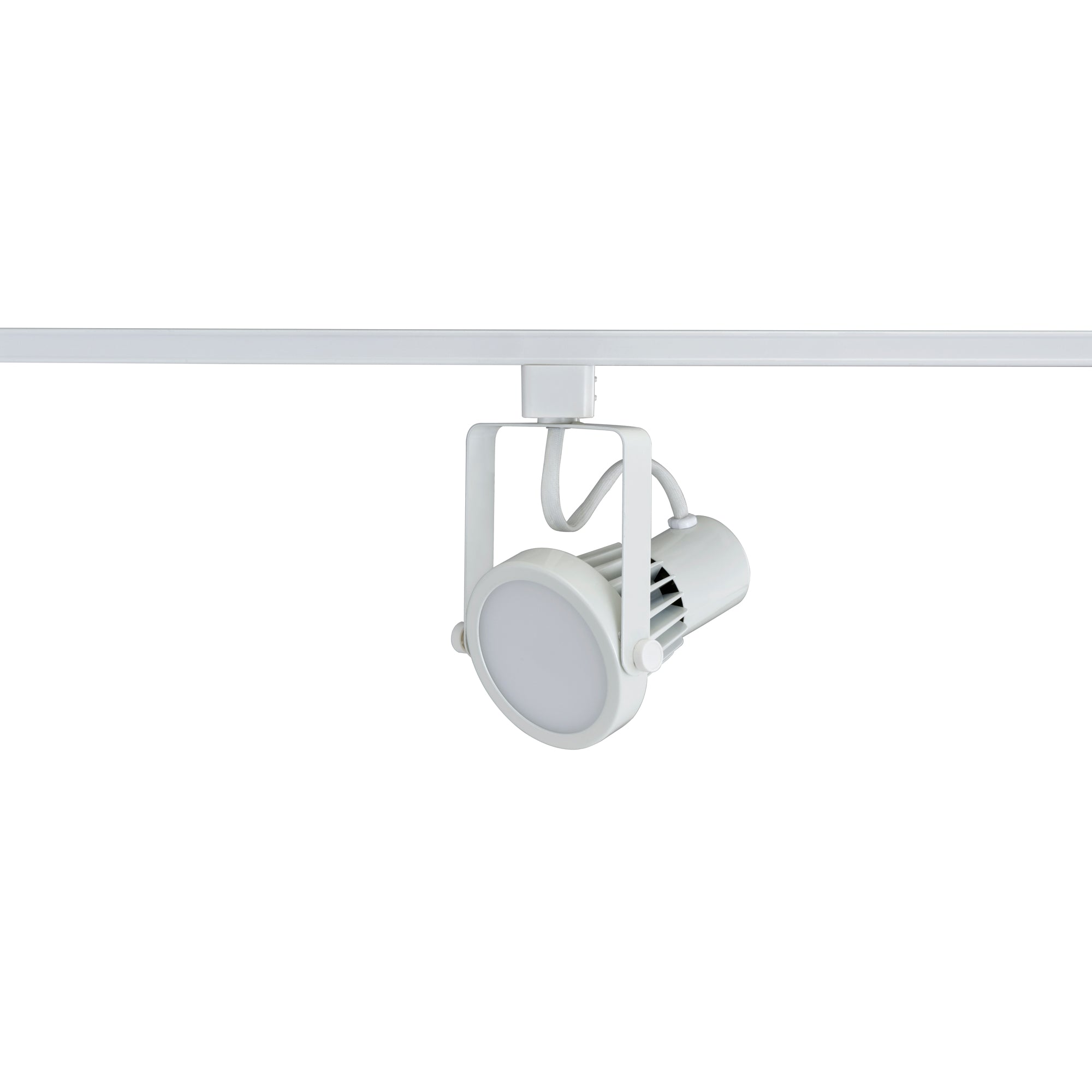 4-inch White Track Head with 3000K Light