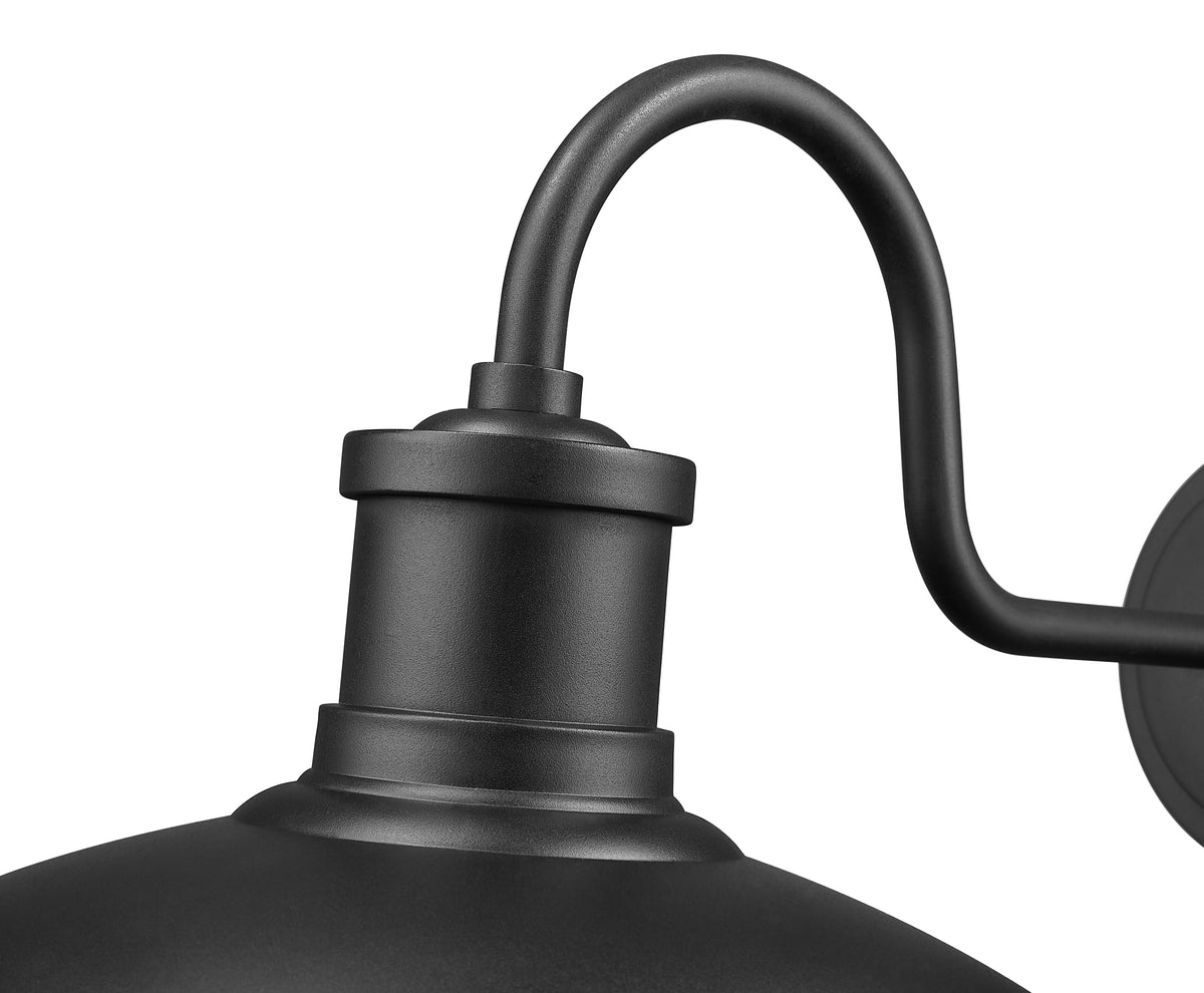 14'' Calhoun Textured Black 1 Light Wall Sconce