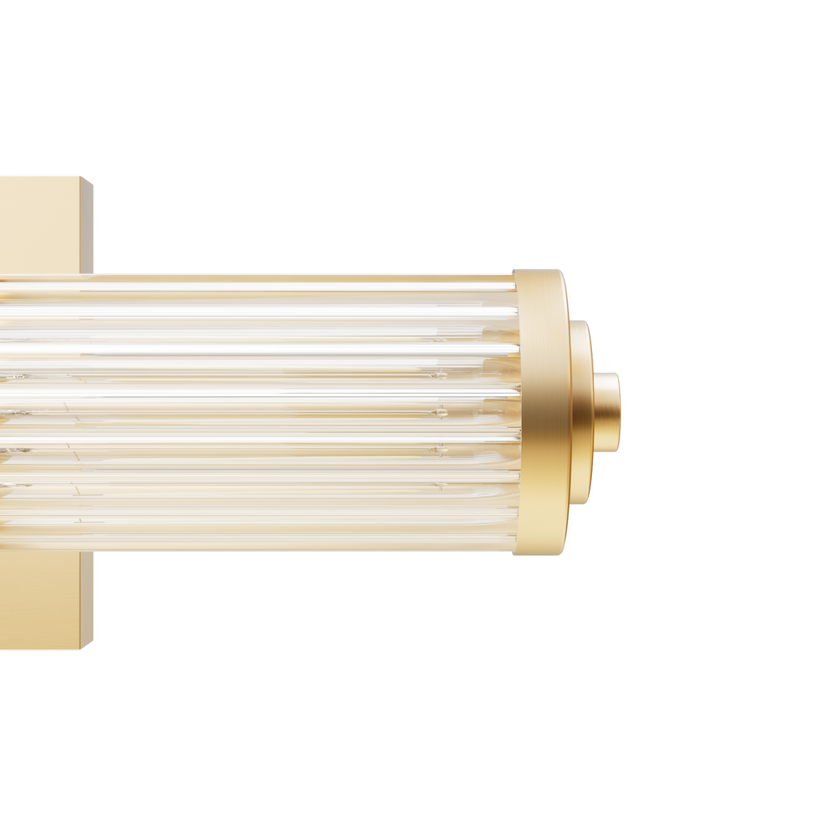 Holly Grove 18-inch 2-light Alturas Gold Vanity Light with Clear Glass