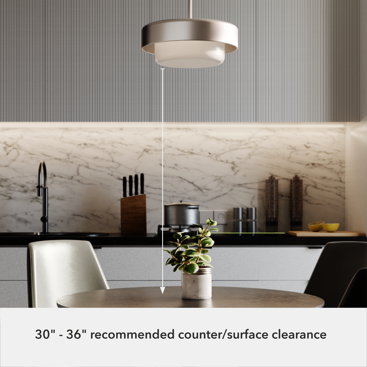 Station 14-inch 2-light Brushed Nickel Pendant with Frosted Cased White Glass