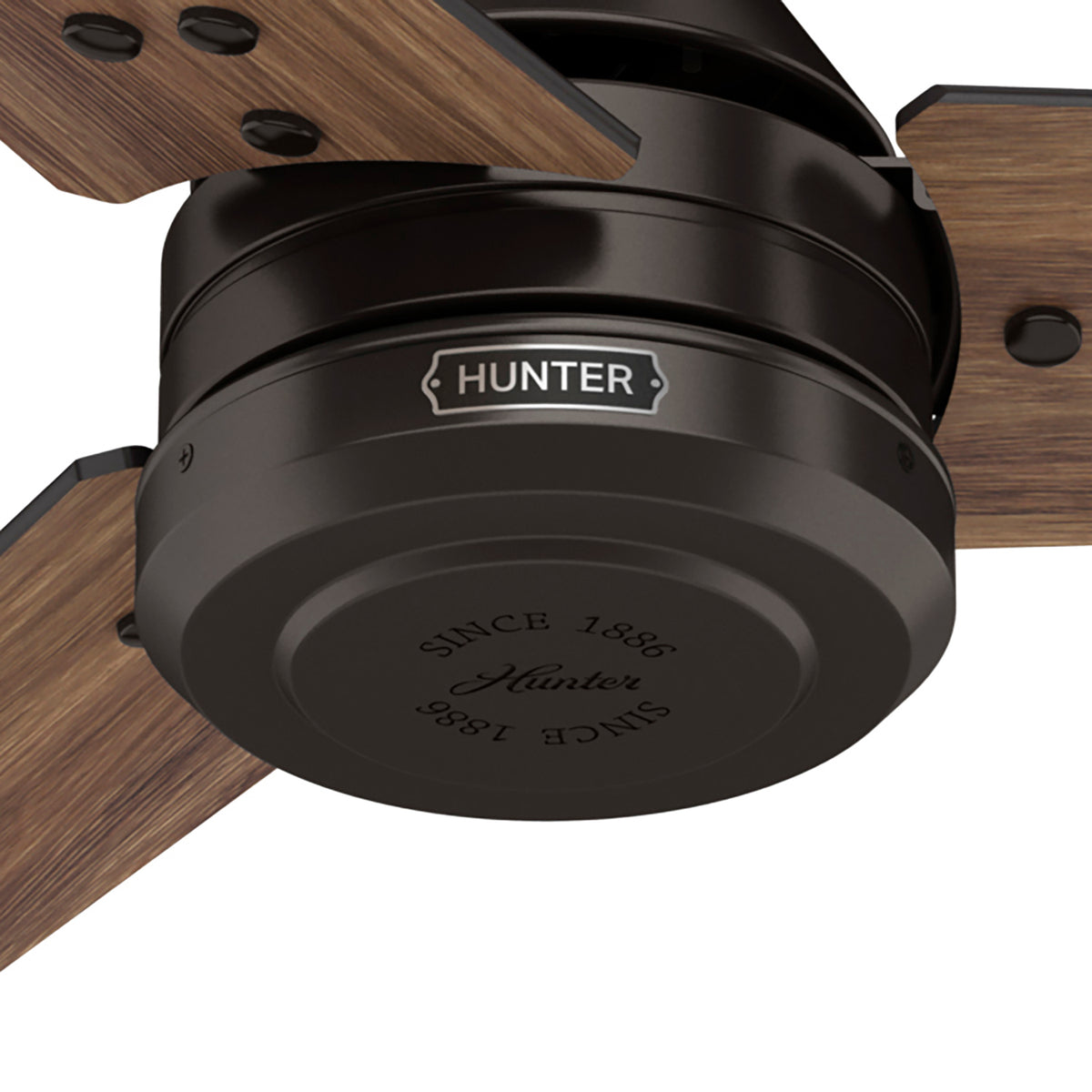 60 inch Cassius ENERGY STAR® Premier Bronze Damp Rated Ceiling Fan and Wall Control