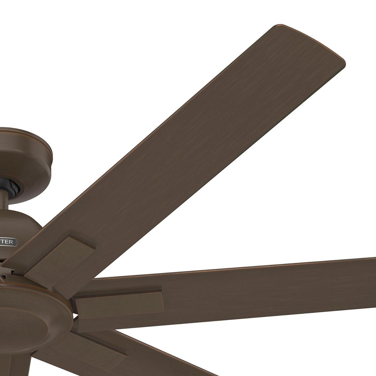 60 inch Downtown ENERGY STAR® Matte Bronze Damp Rated Ceiling Fan and Wall Control
