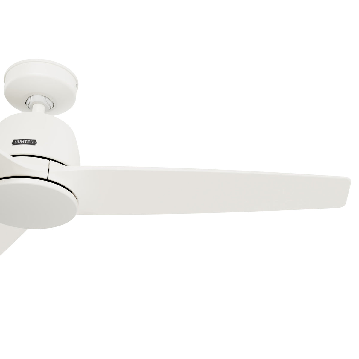 52 inch Malden Matte White Ceiling Fan and Handheld Remote