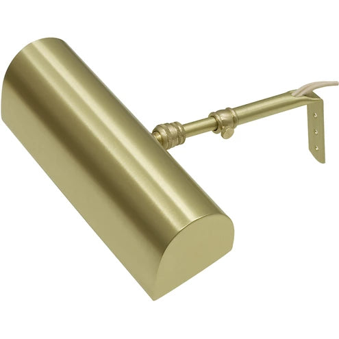 8-inch Classic Traditional Satin Brass in-Line Hi-Lo Switch Plug-In Picture Light