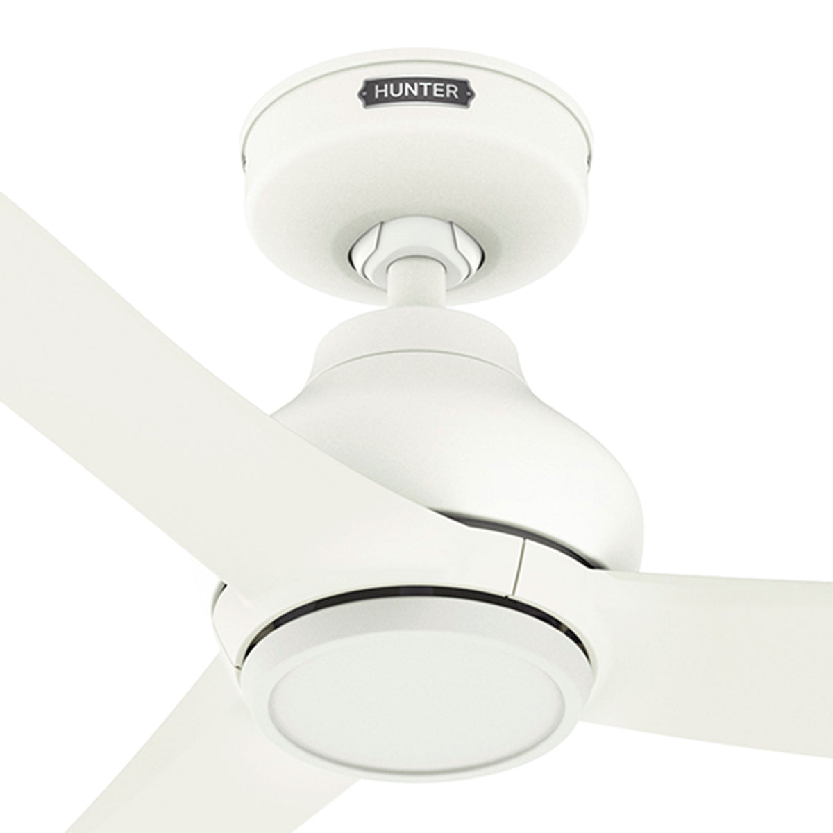 60 inch Mazzini ENERGY STAR® Matte White Damp Rated Ceiling Fan and Handheld Remote