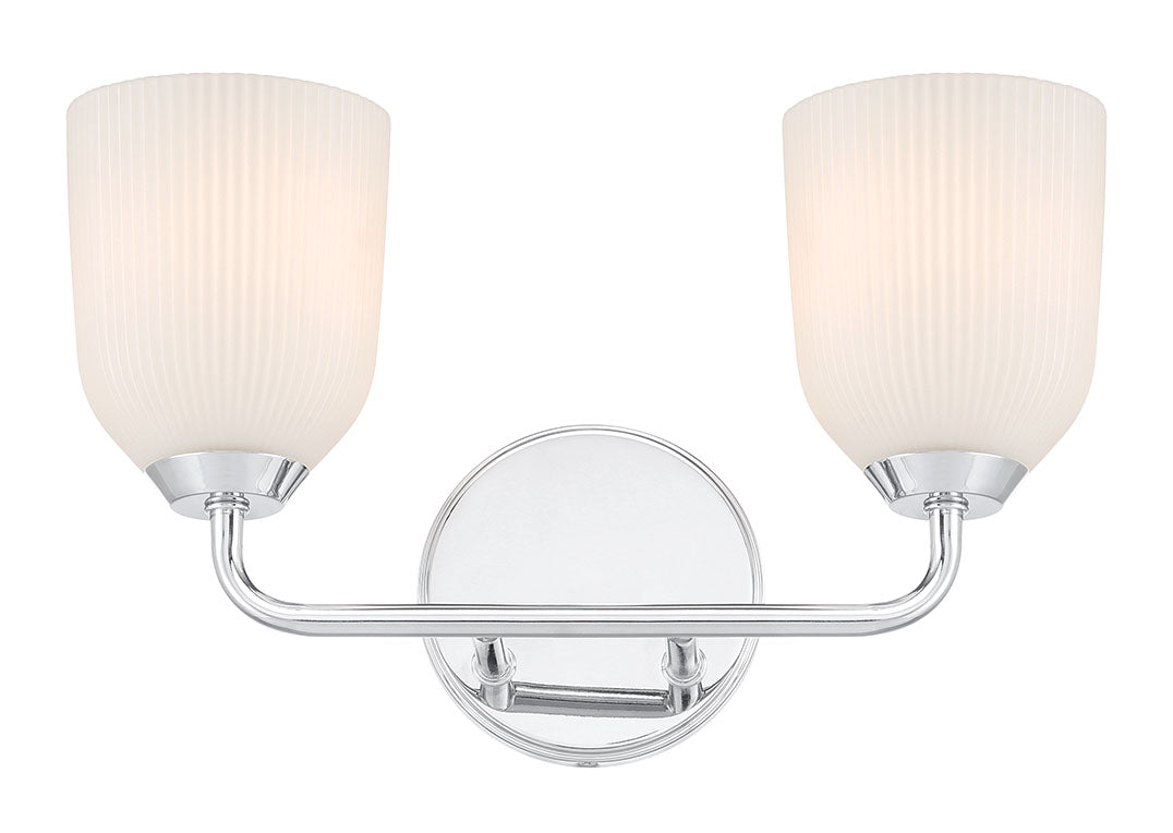 15'' Norah Chrome 2 Light Bath Vanity