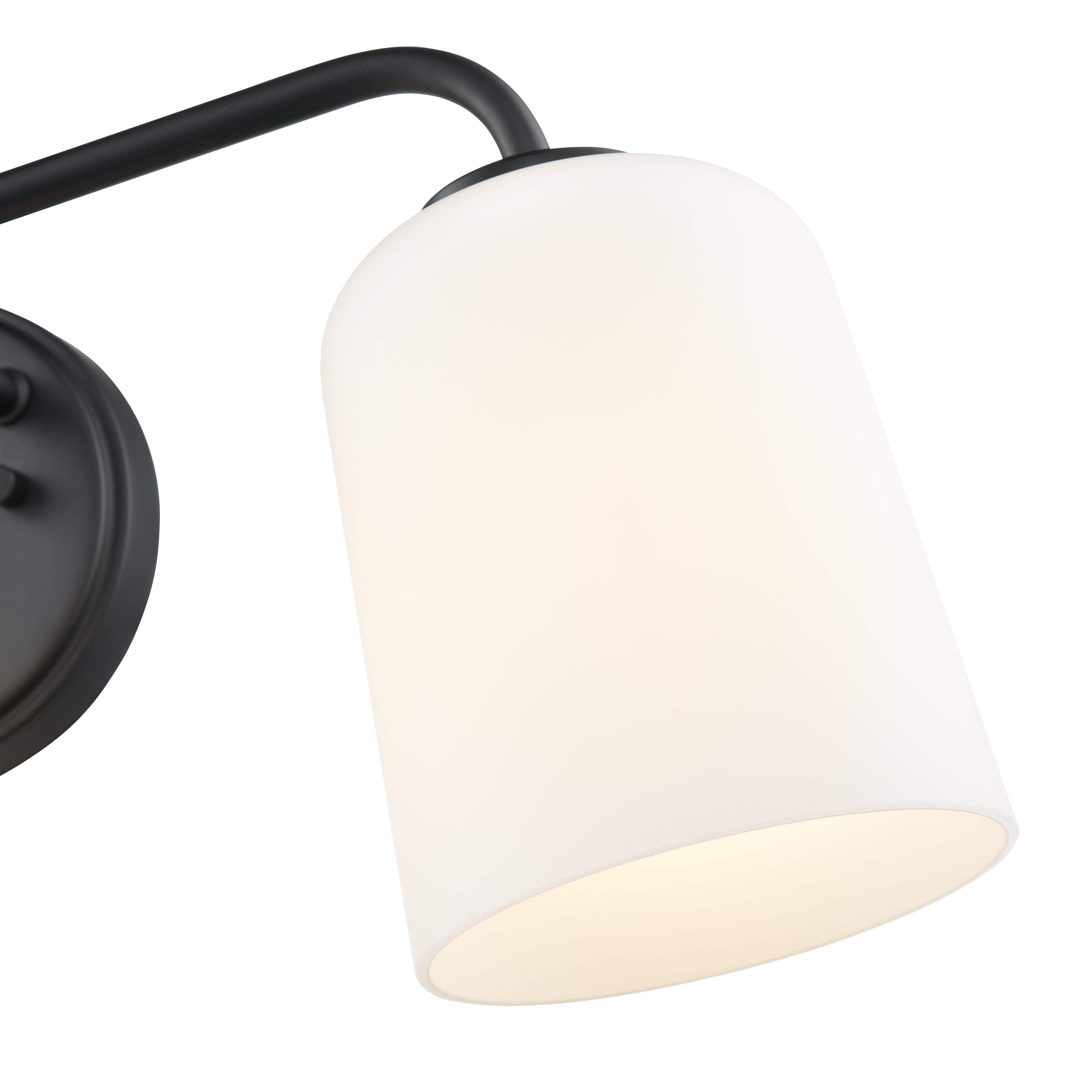 22'' Laphia Matte Black 3 Light Bath Vanity