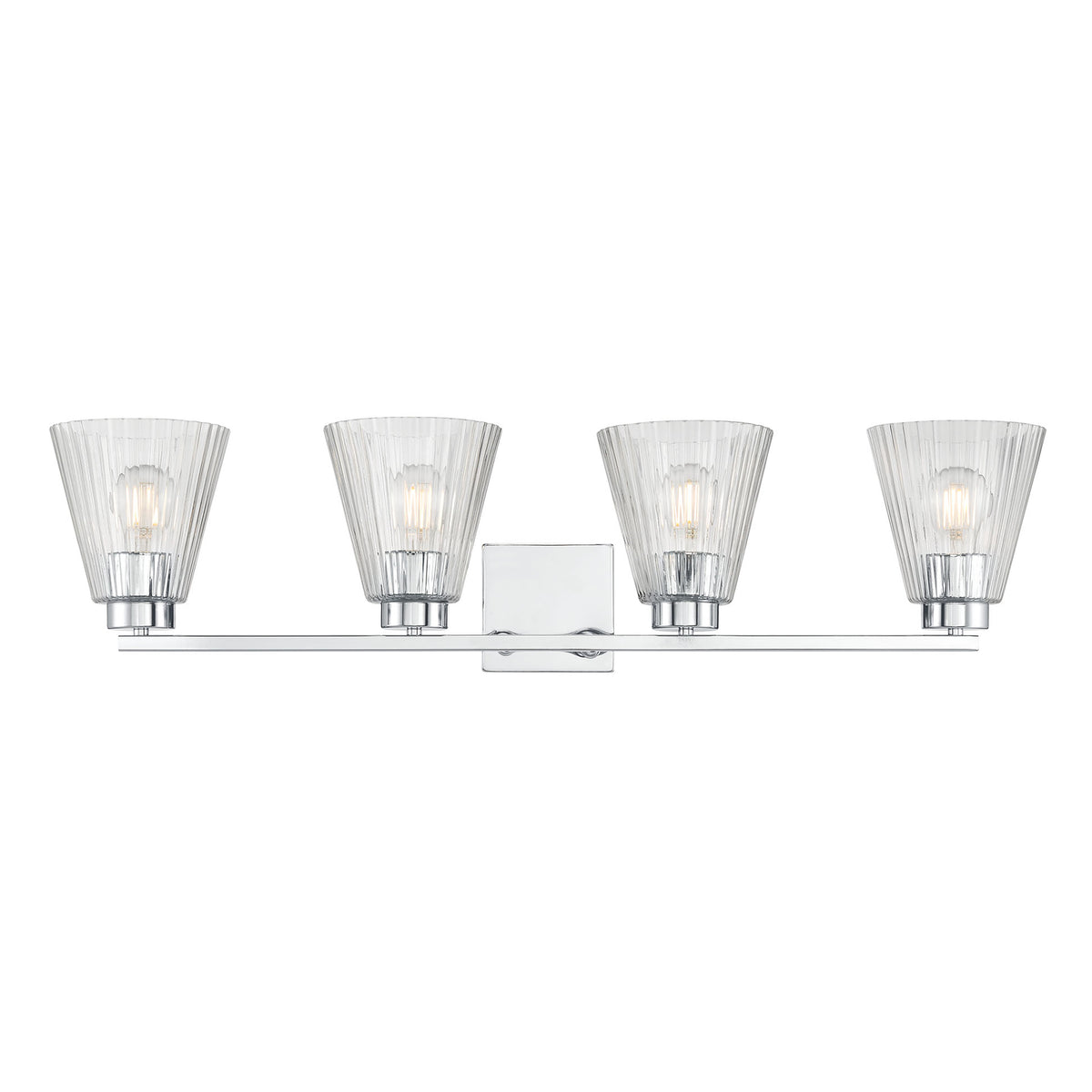 31.75'' Riville Chrome 4 Light Bath Vanity
