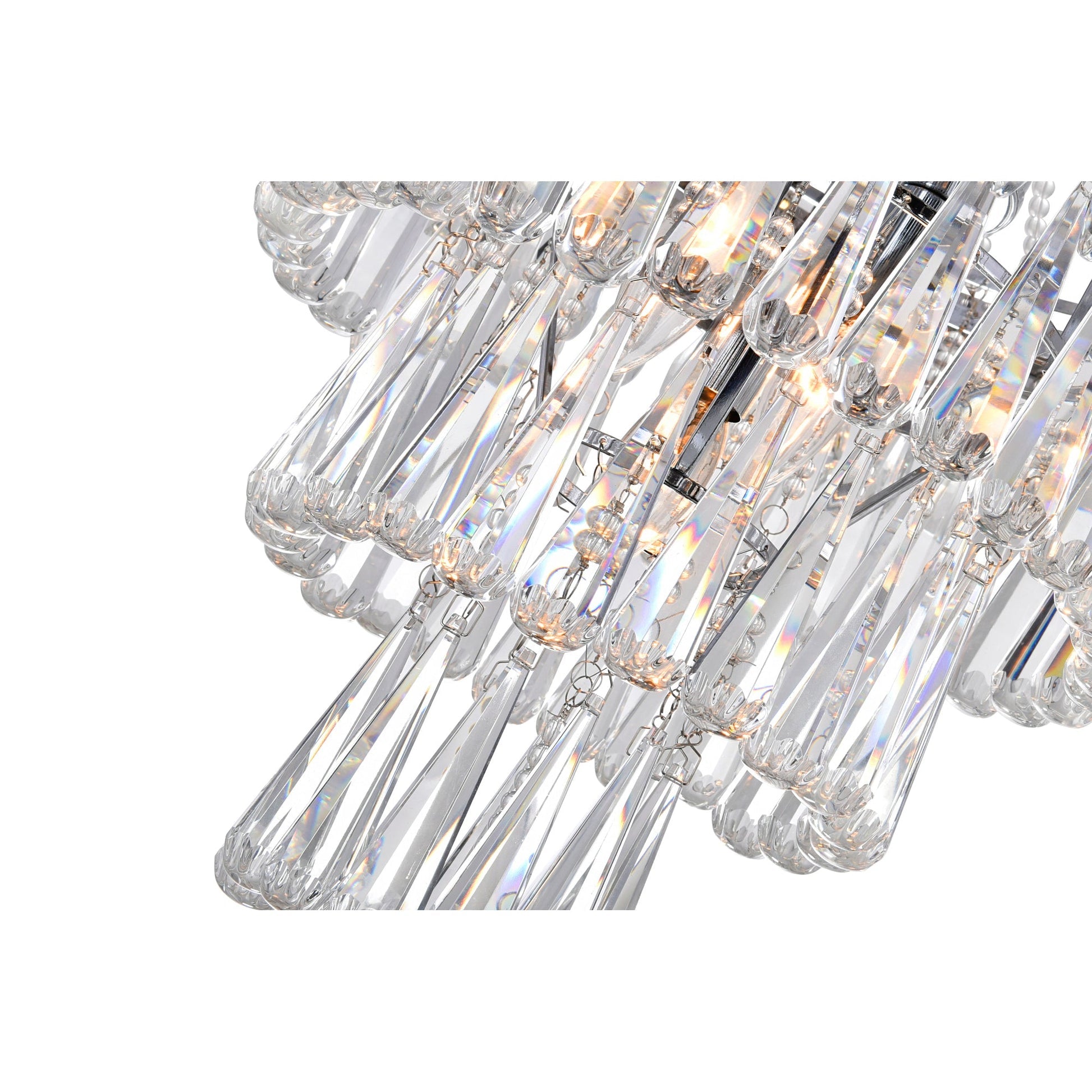 Vast 6 Light Chrome Chandelier