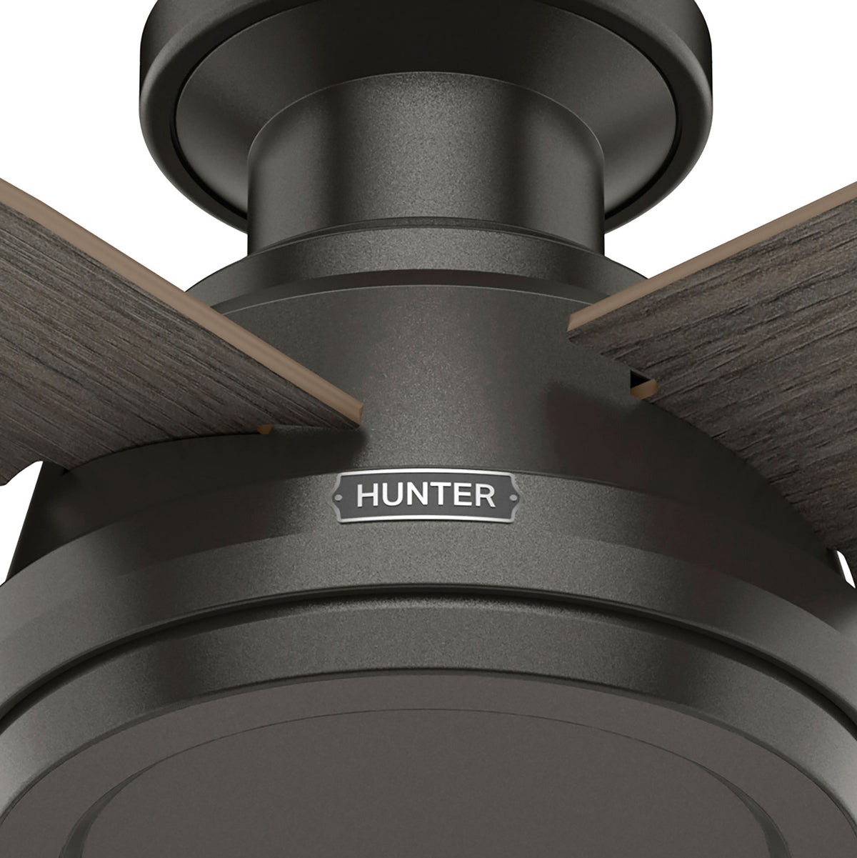 44 inch Dempsey Noble Bronze Low Profile Ceiling Fan and Handheld Remote