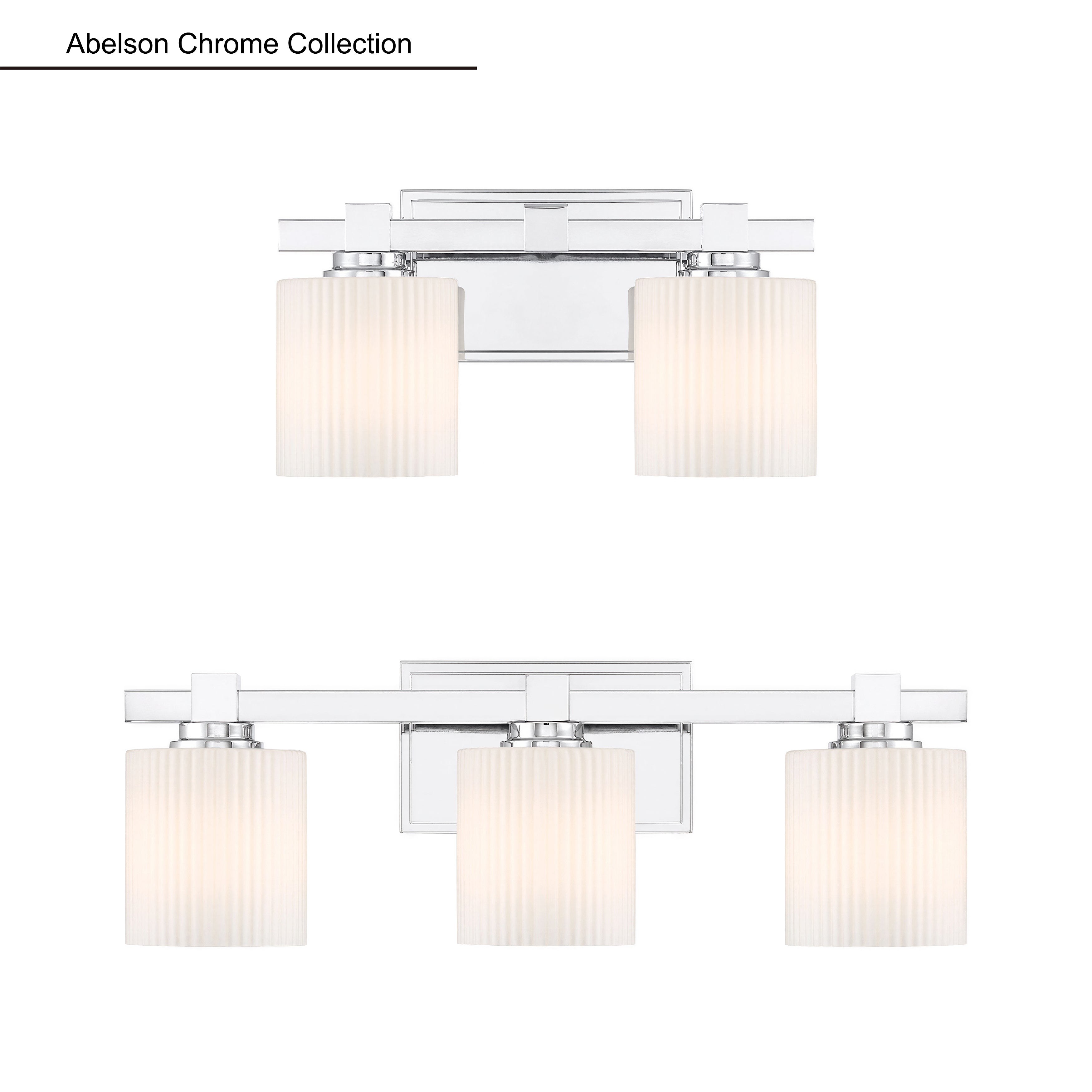 22'' Abelson Chrome 3 Light Bath Vanity