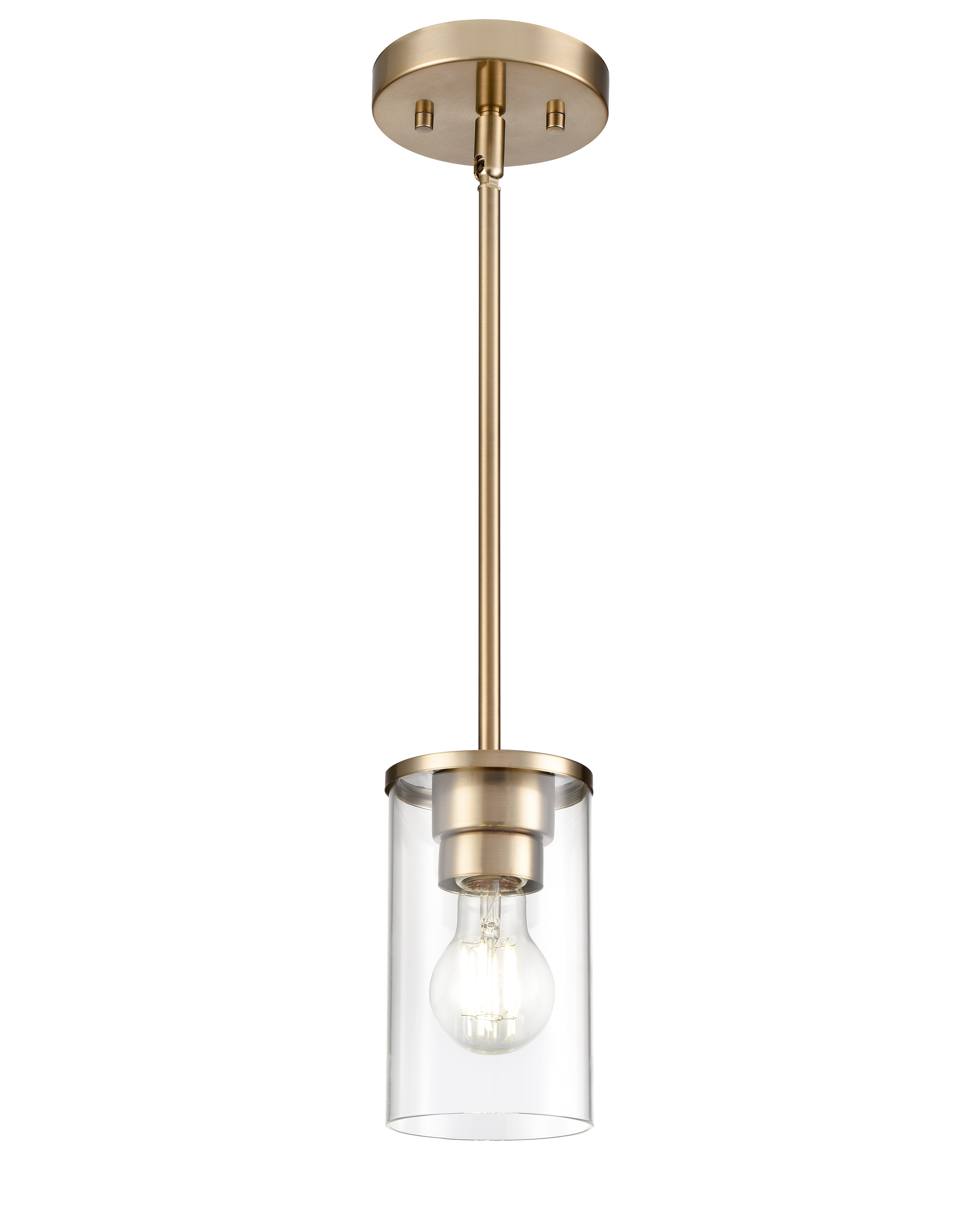 7.25'' Verlana Modern Gold 1 Light Pendant