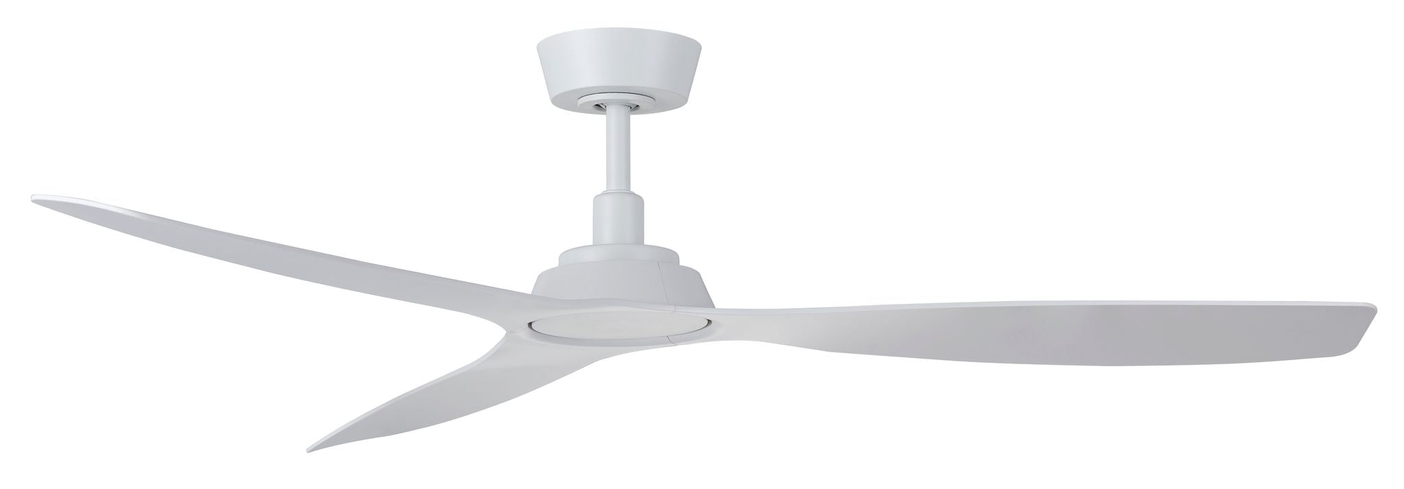 52 Inch Indoor Outdoor DC White Fan with Remote
