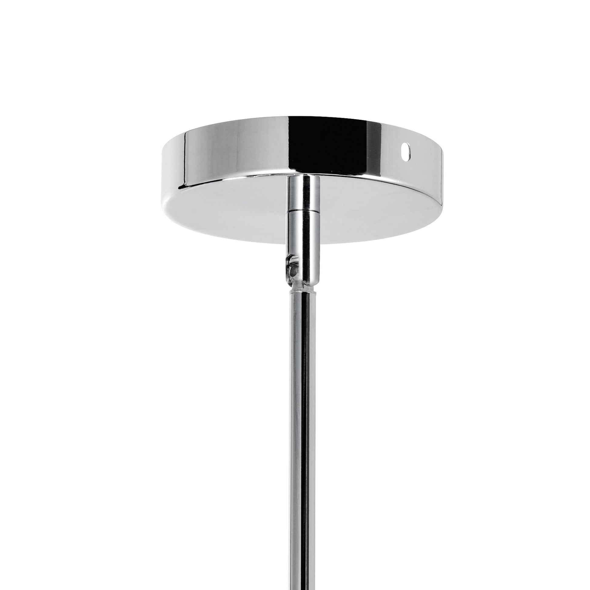 Water Drop 6 Light Chrome Chandelier