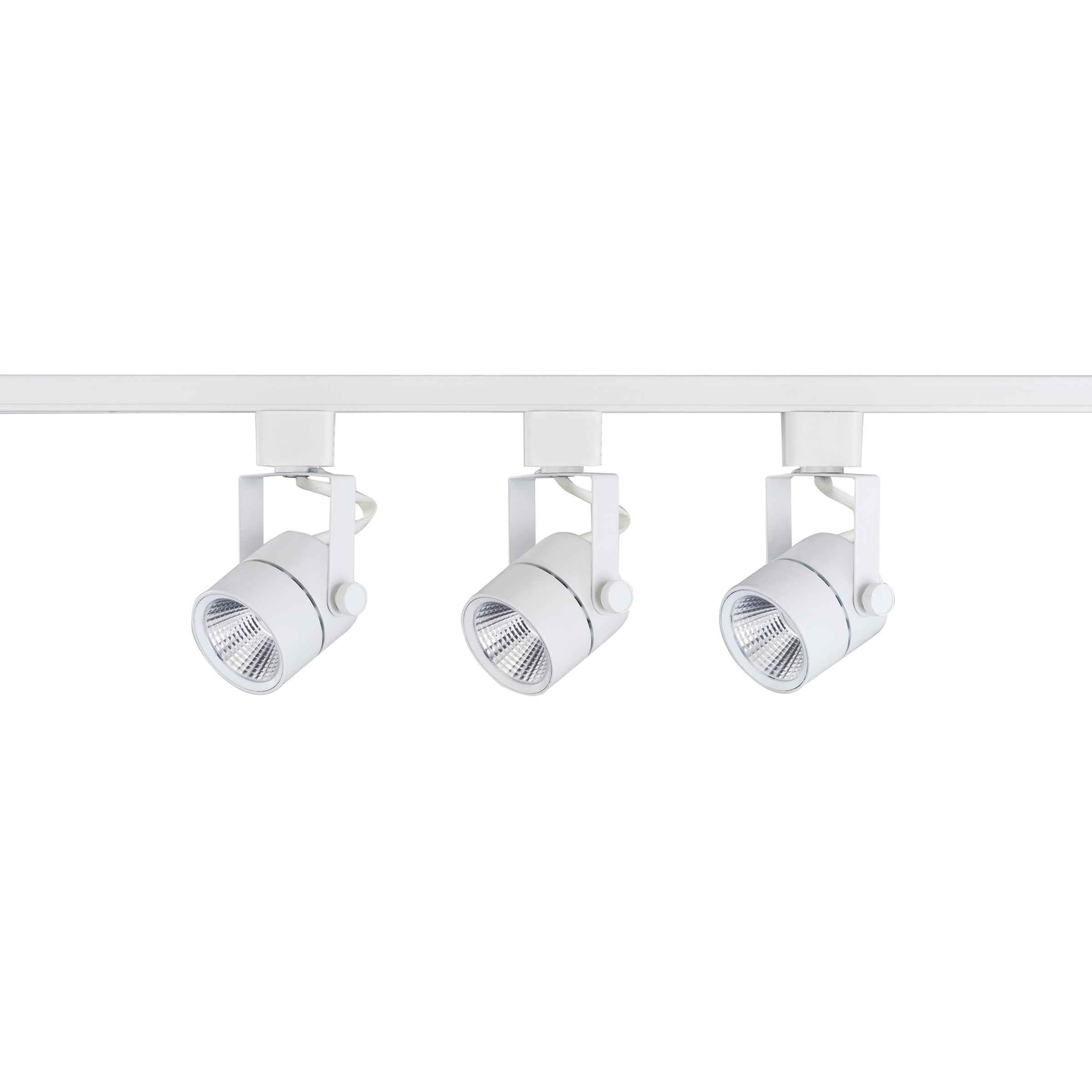 4-foot White Track Lighting Kit with 8W Output