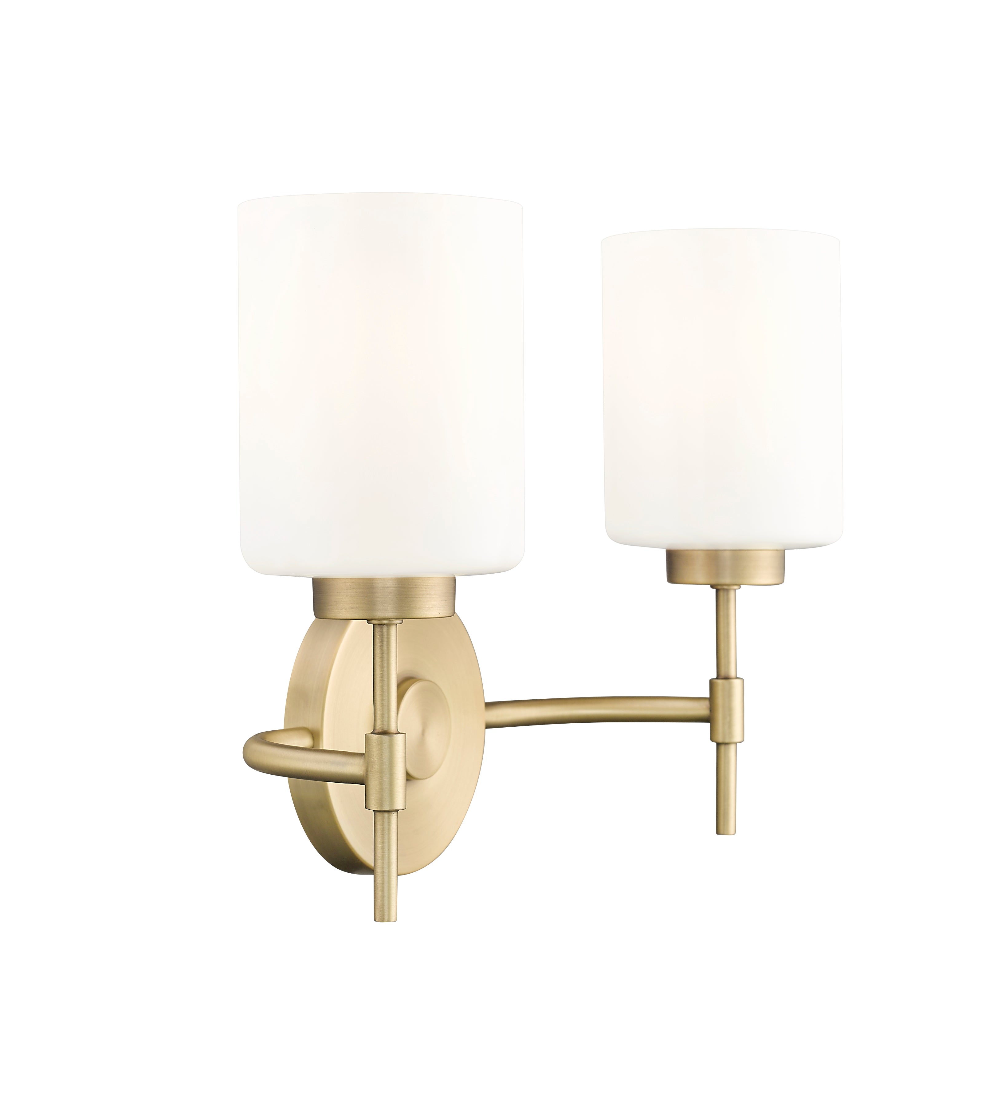 15.5'' Keylee Vintage Brass 2 Light Bath Vanity