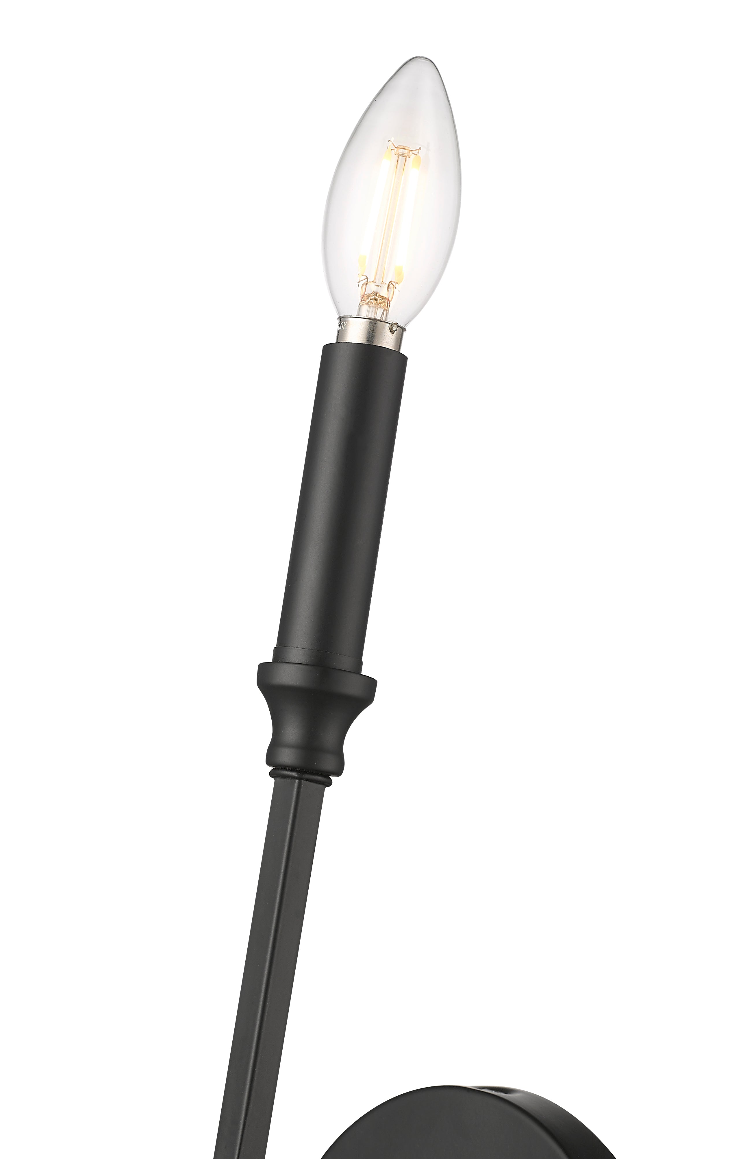 5'' Azara Matte Black 1 Light Wall Sconce