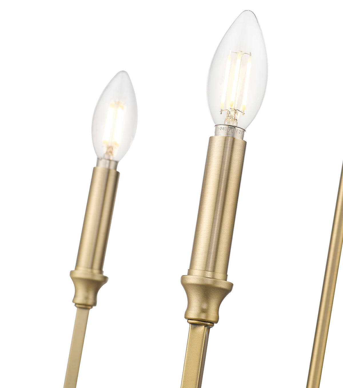 24'' Azara Vintage Brass 6 Light Chandelier