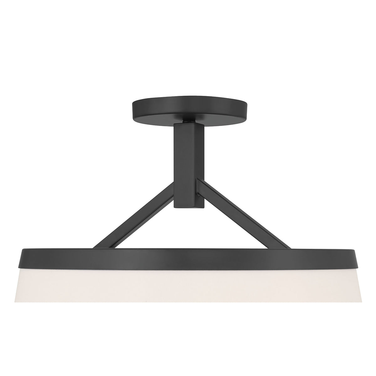 13.75'' Montrine Matte Black 3 Light Pendant