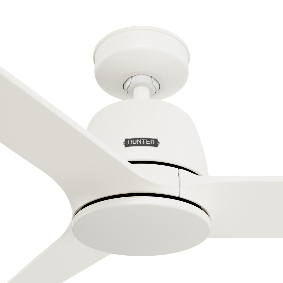 52 inch Malden Matte White Ceiling Fan and Handheld Remote