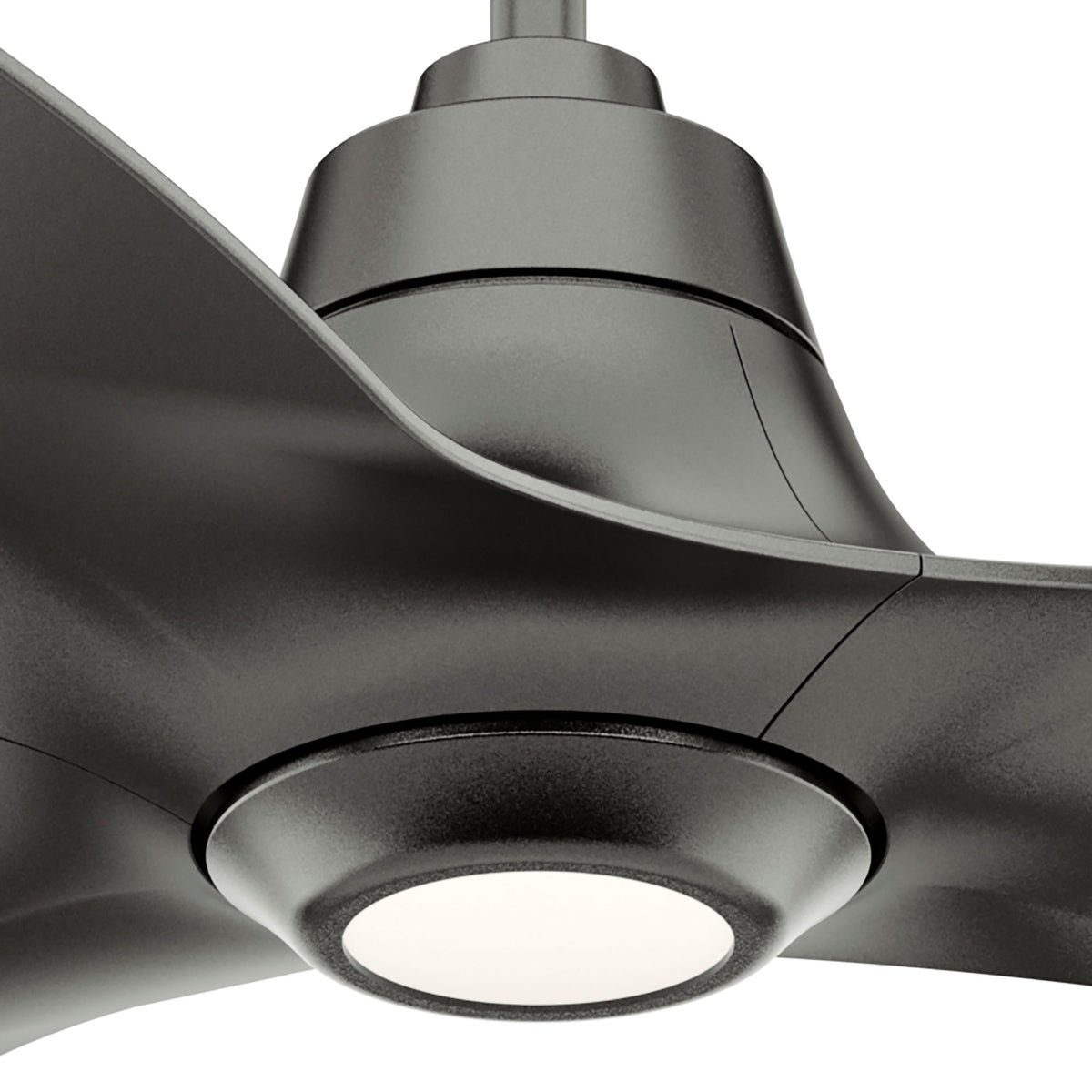 Casablanca 60 inch Stingray ENERGY STAR® Granite Damp Rated Ceiling Fan with LED Light Kit and Handheld Remote