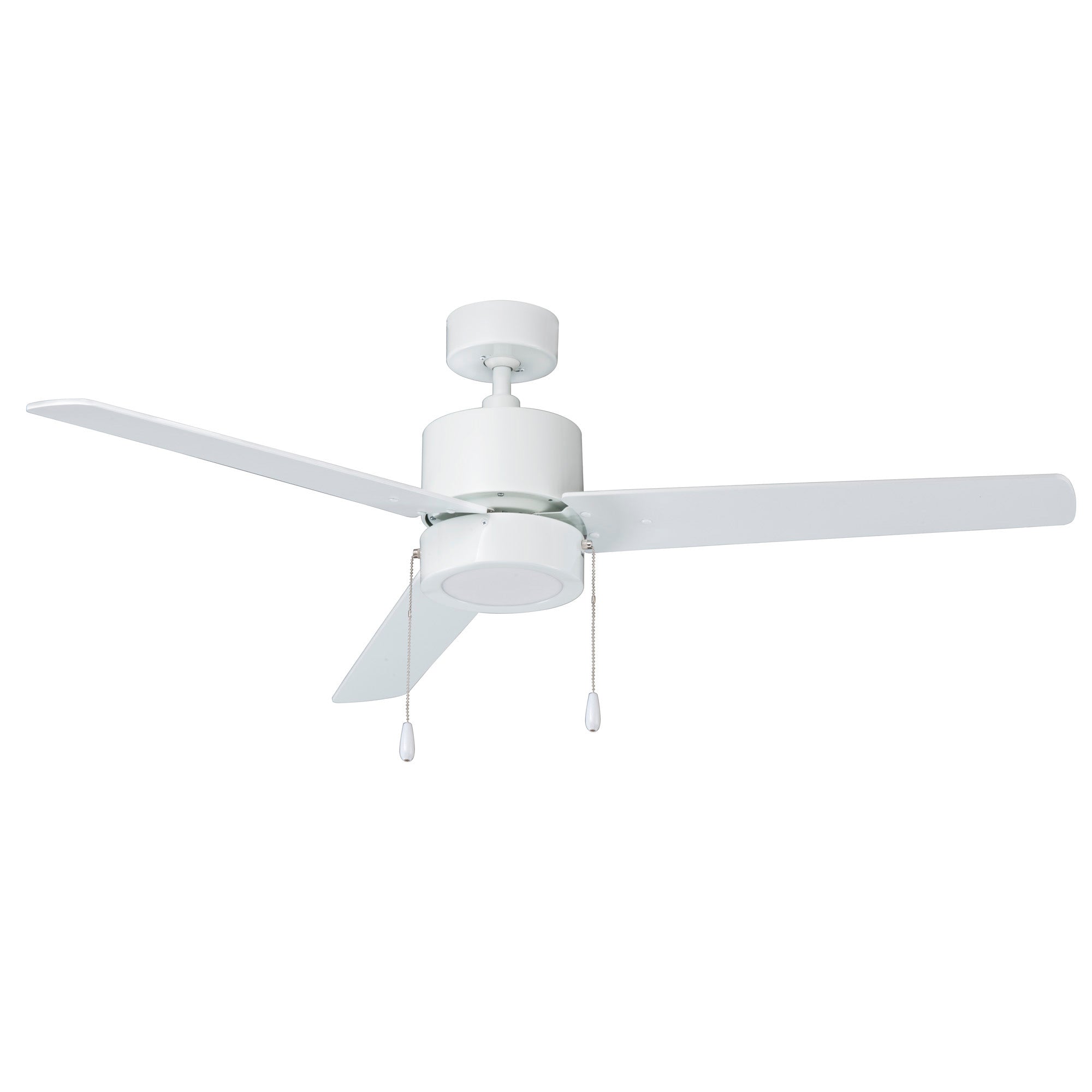 52 Inch Aldea II White Indoor Ceiling Fan 3-Blade Reversible