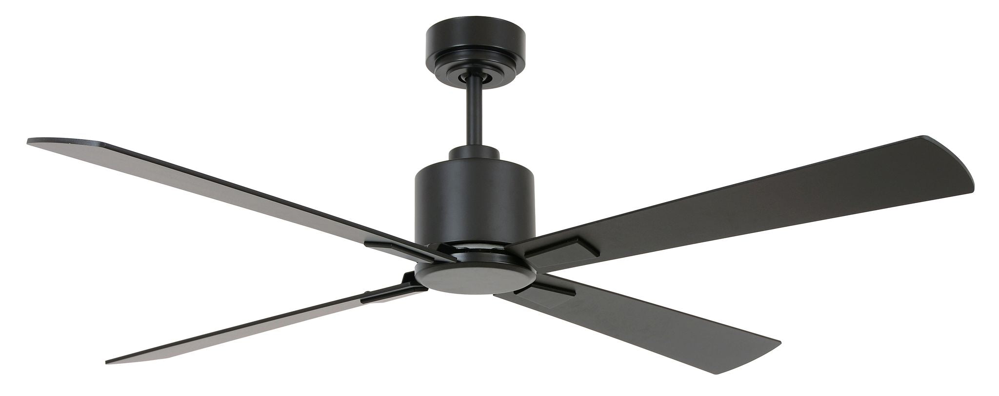 52 Inch DC Black Fan with Remote