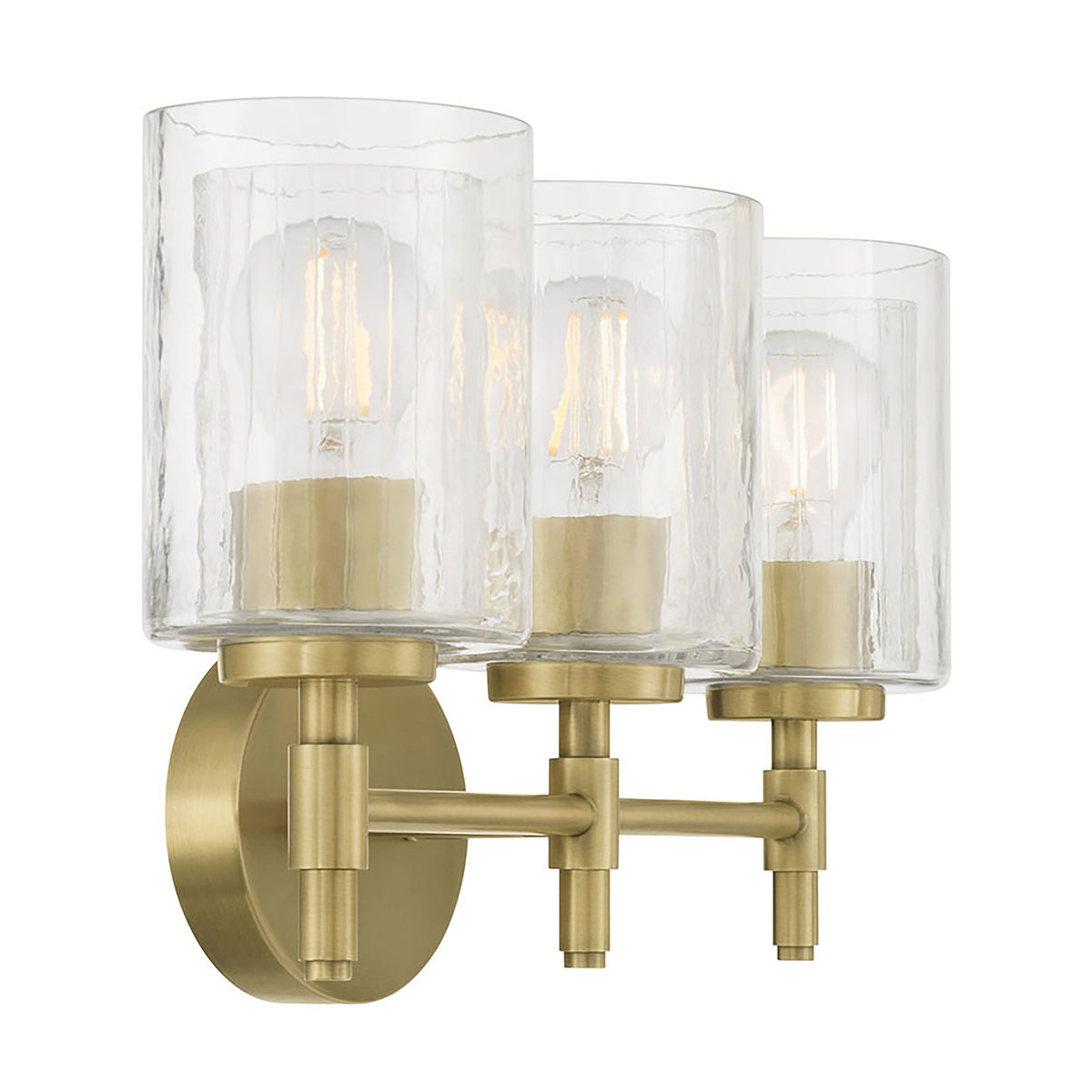 23.5'' Solventa Vintage Brass 3 Light Bath Vanity