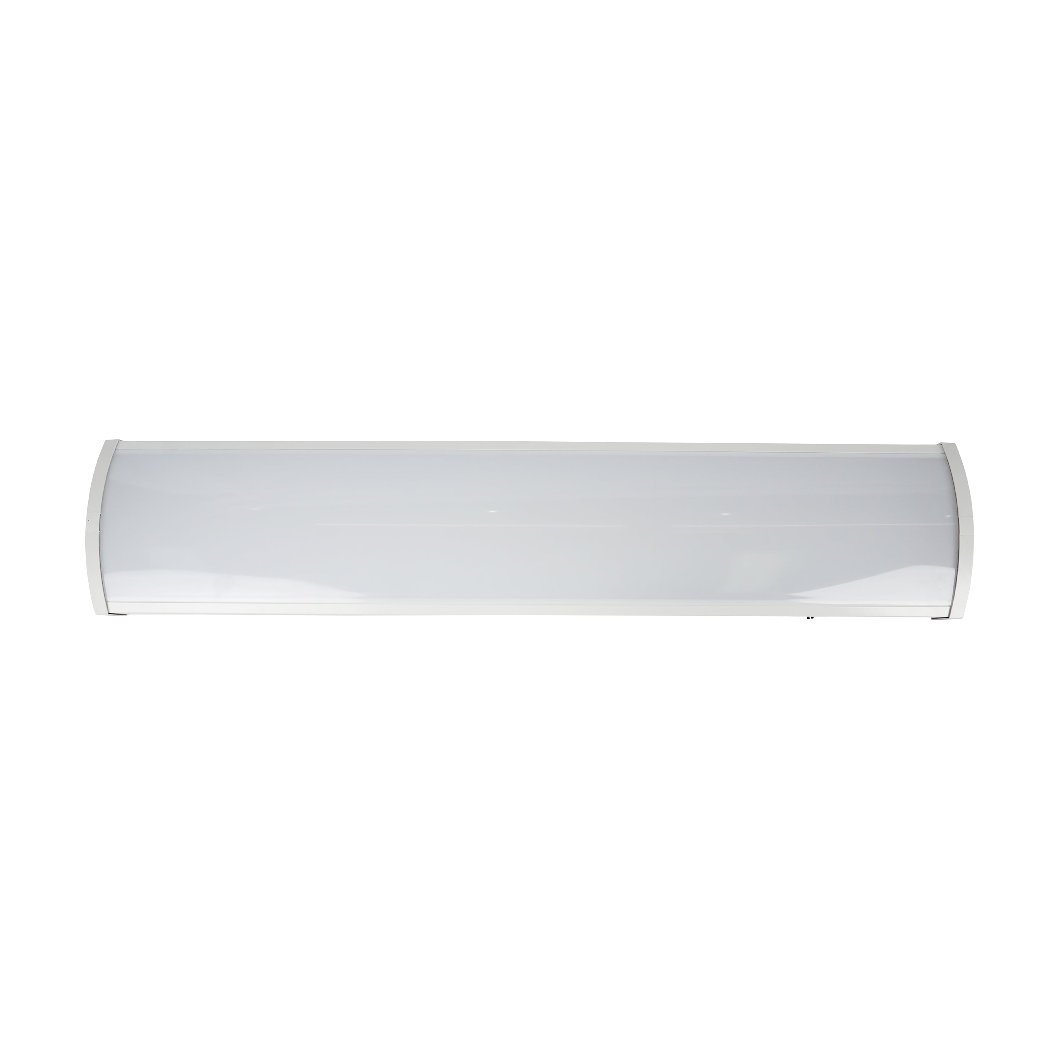 4-foot White Wrap Linear Light with 3-CCT Selectable White and Selectable Wattage