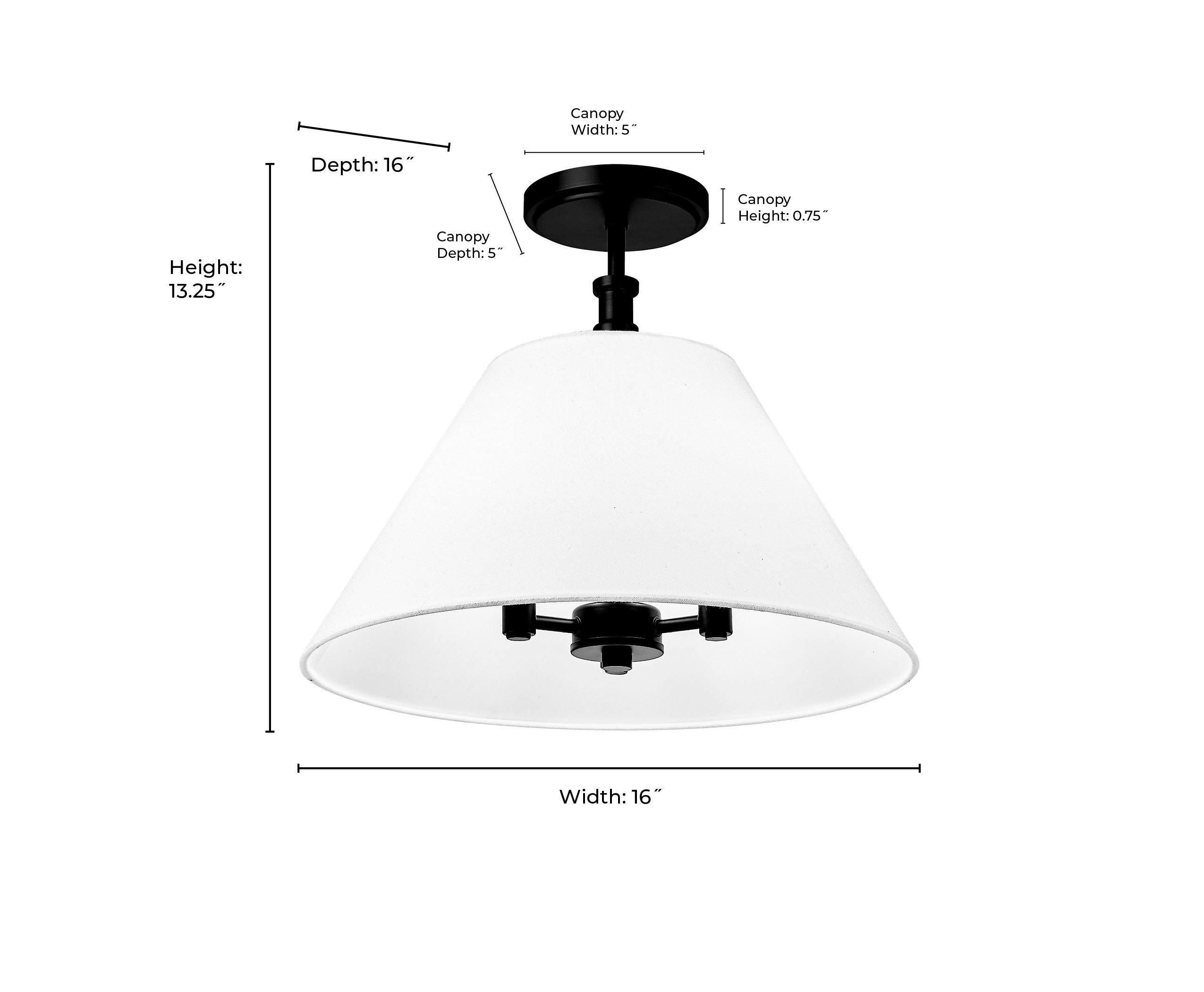 24'' Adorra Vintage Brass 3 Light Pendant