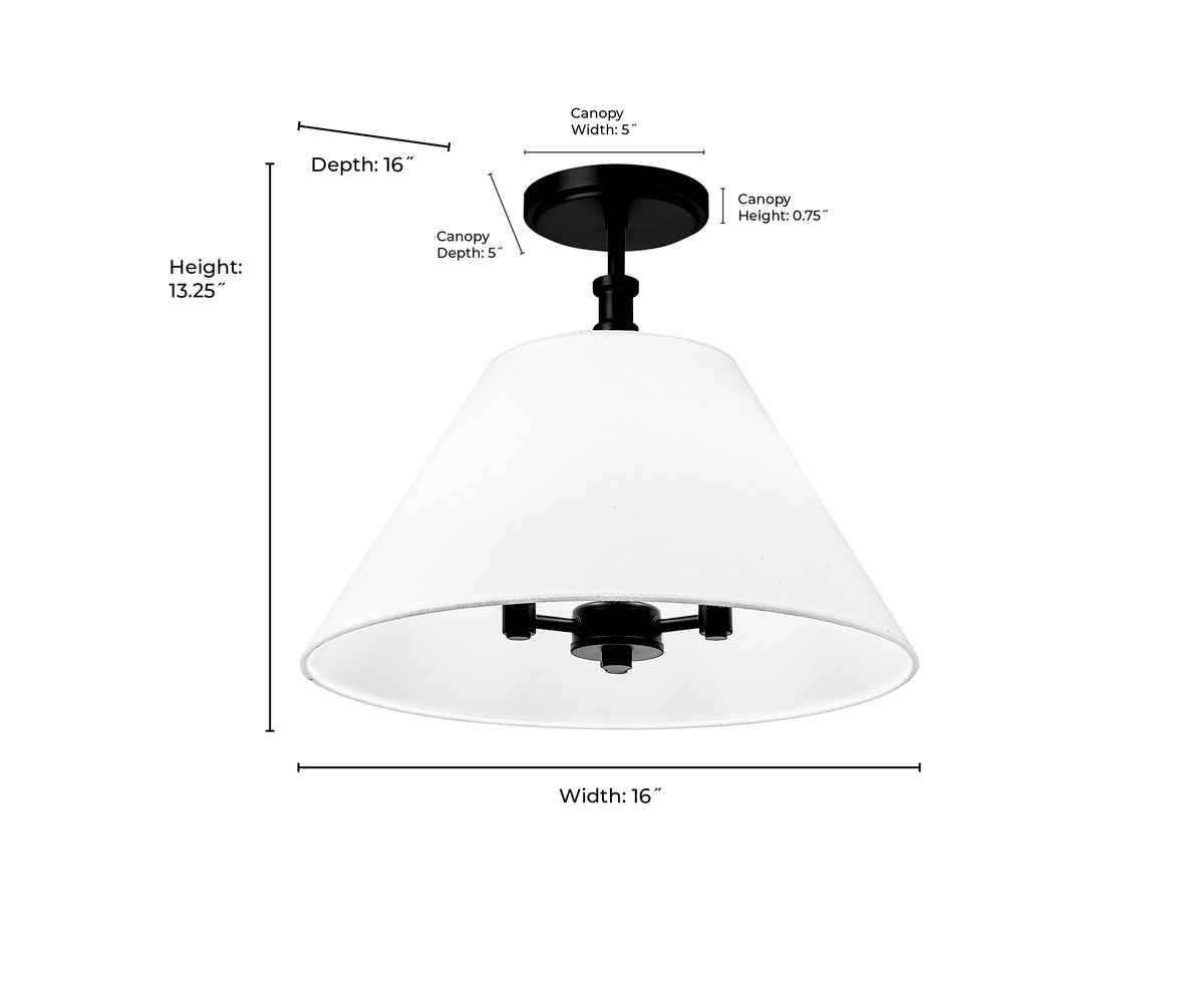 24'' Adorra Vintage Brass 3 Light Pendant