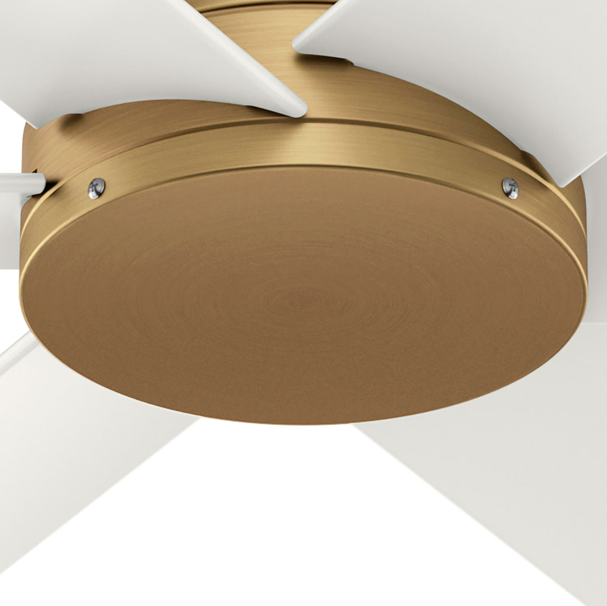 60 inch Kennicott ENERGY STAR® Luxe Gold Damp Rated Ceiling Fan and Handheld Remote