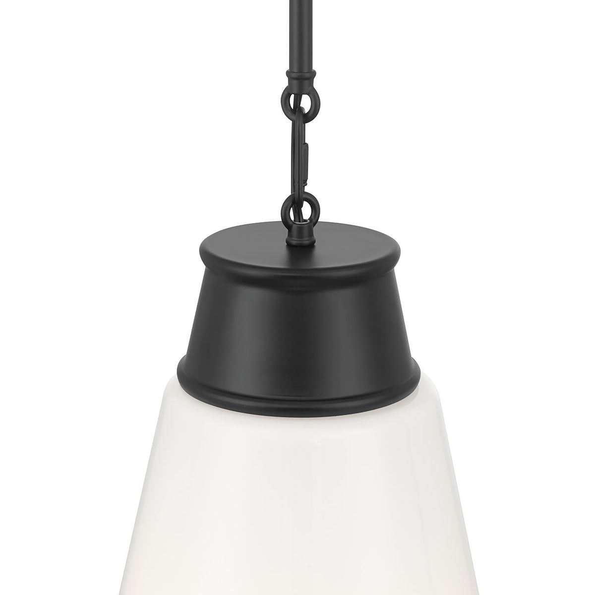 17.5'' Bellaryn Matte Black 1 Light Pendant