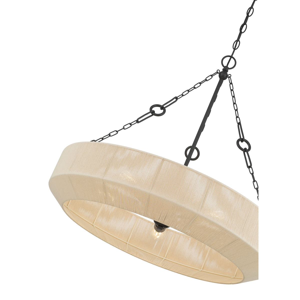 26.5'' Tresselle Matte Black 5 Light Pendant