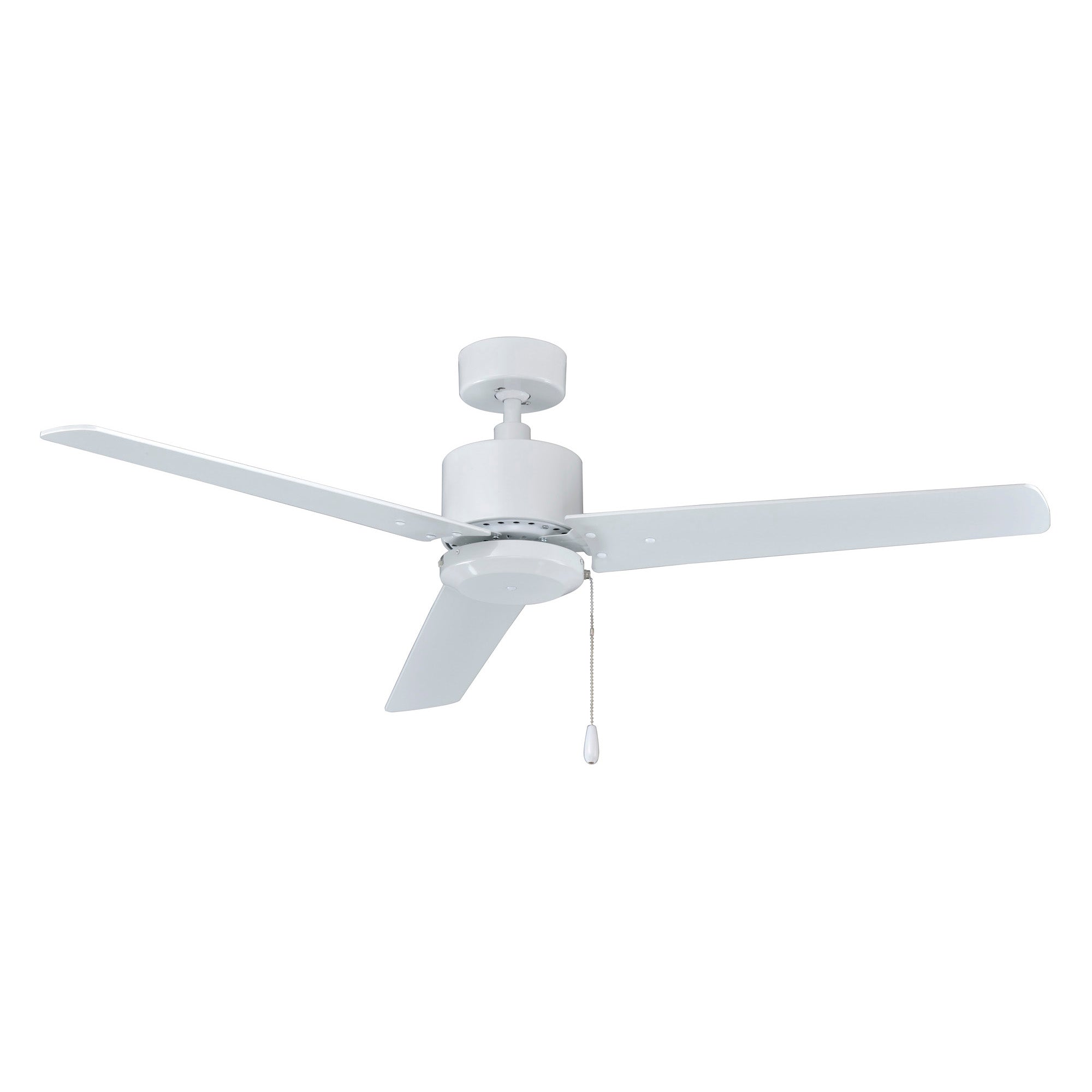 52 Inch Aldea II AC White Indoor Ceiling Fan 3-Blade Reversible