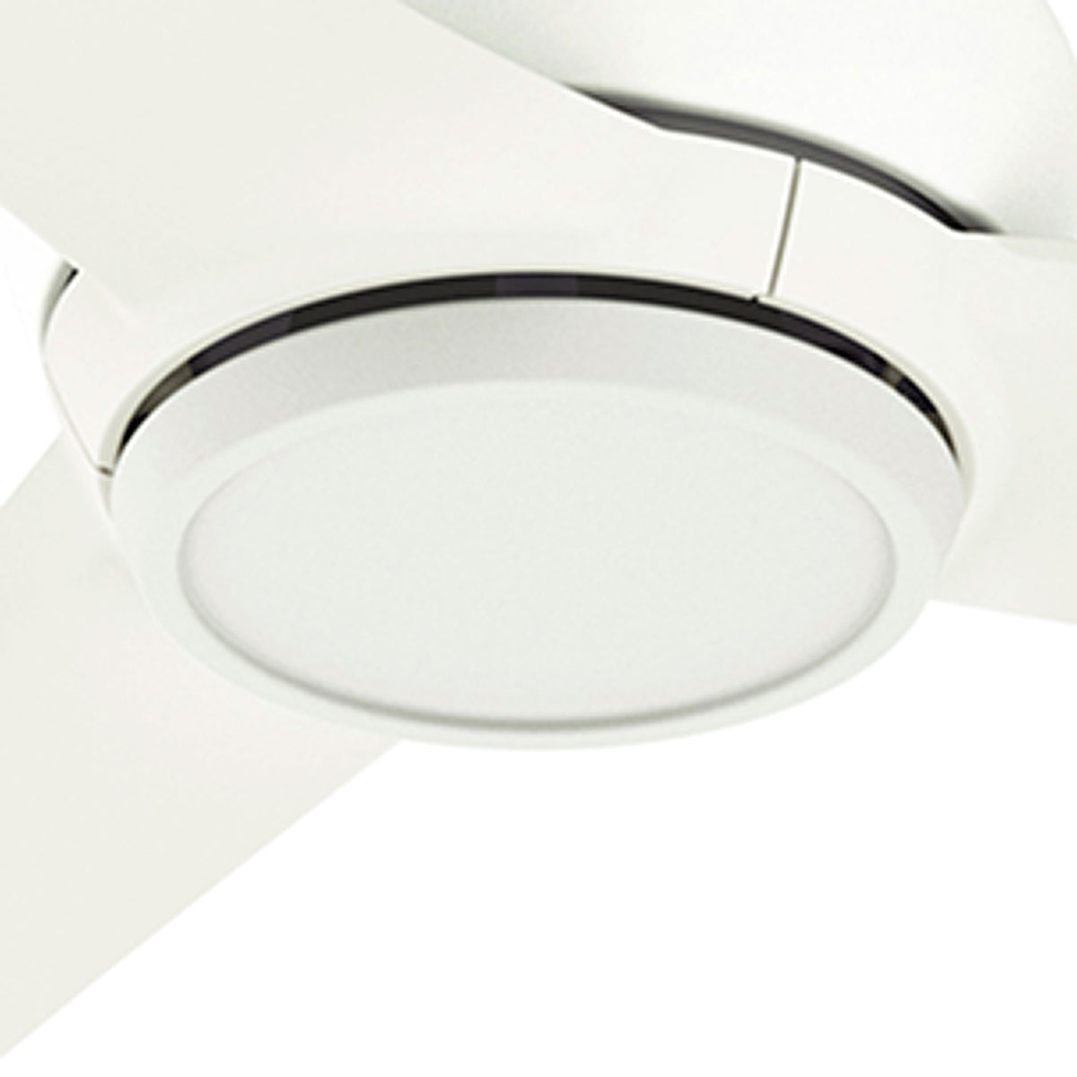 60 inch Mazzini ENERGY STAR® Matte White Damp Rated Ceiling Fan and Handheld Remote