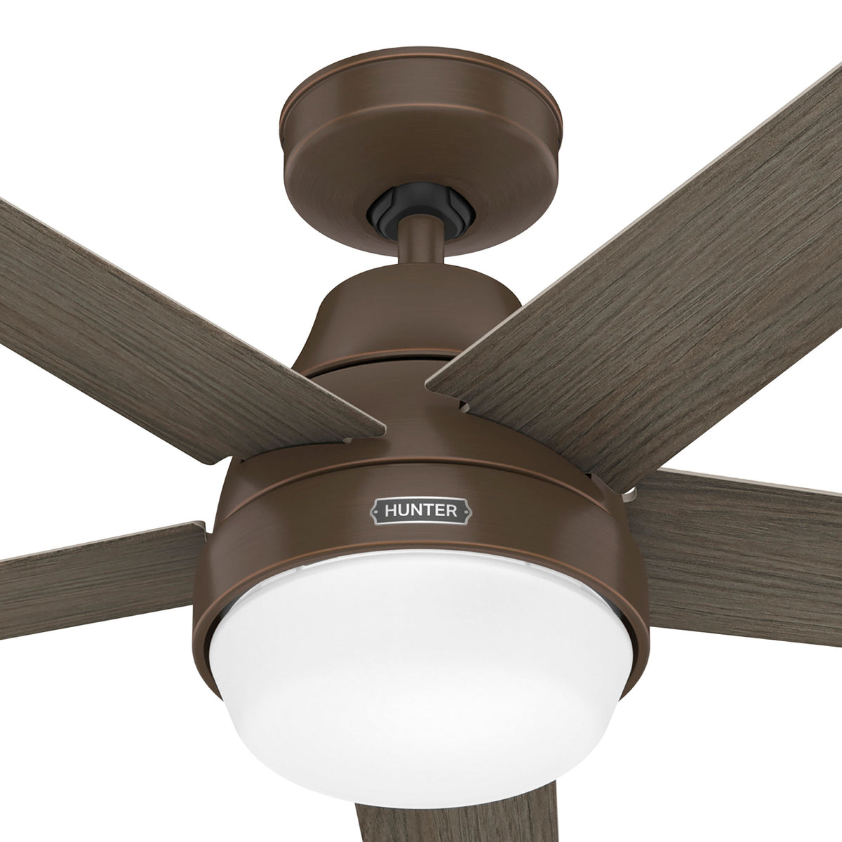 60 inch Aerodyne Wi-Fi ENERGY STAR® Matte Bronze Ceiling Fan with LED Light Kit and Handheld Remote