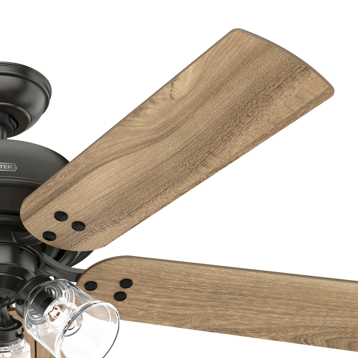 52 inch Shady Grove Noble Bronze Ceiling Fan with LED Light Kit and Pull Chain