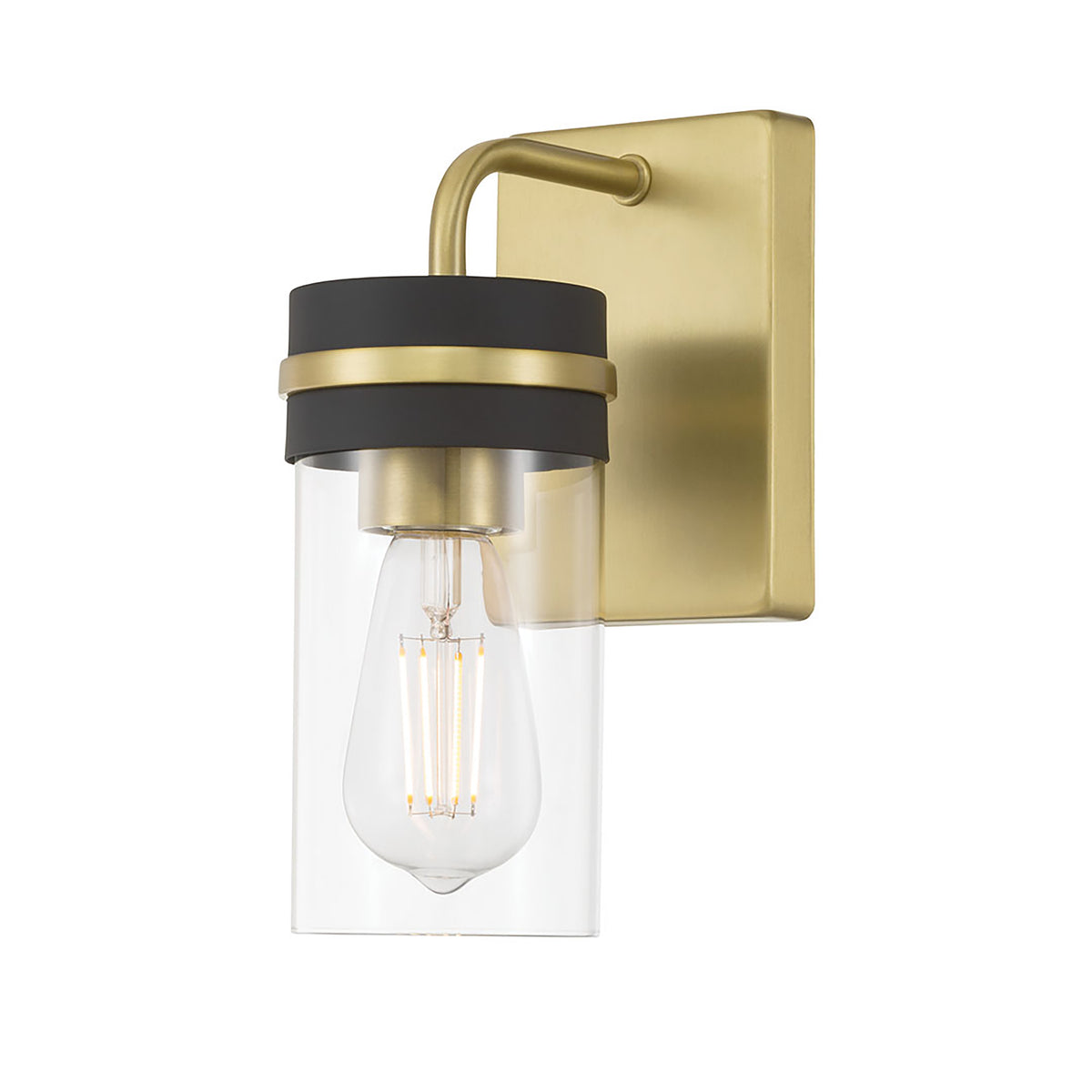 4.25'' Marbridge Vintage Brass 1 Light Wall Sconce