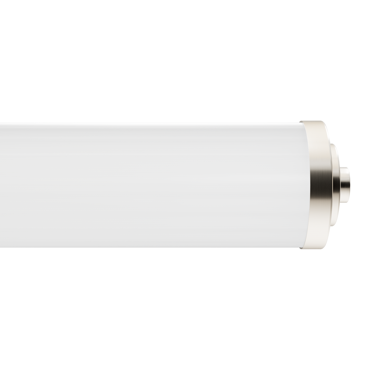 Holly Grove 24-inch 2-light Brushed Nickel Vanity Light with Cased White Glass