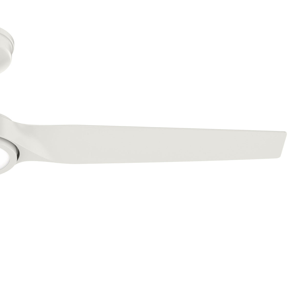 52 inch Zentech Wi-Fi ENERGY STAR® Fresh White Damp Rated LED Ceiling Fan with Remote
