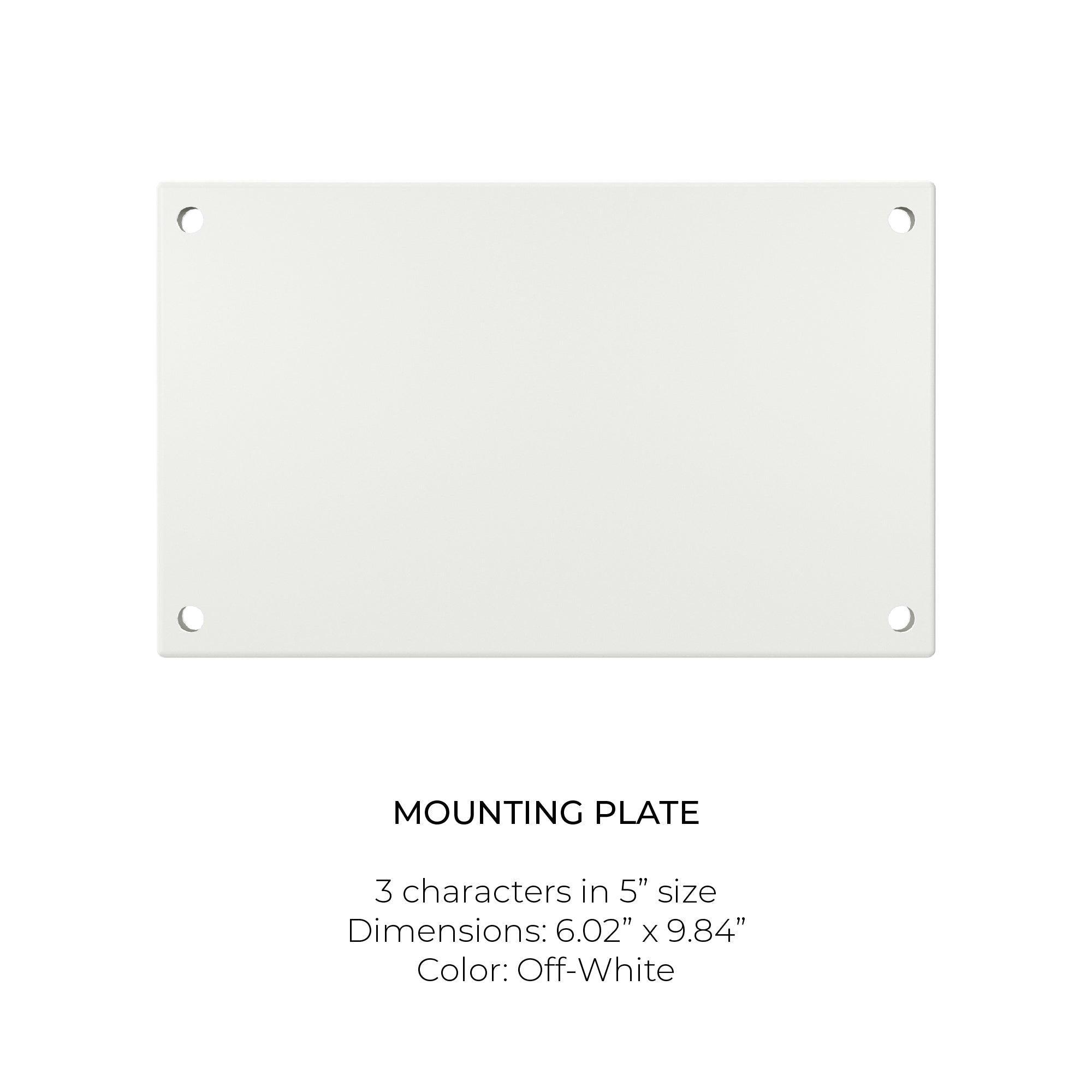 Mounting Plate - Modern Lights Store