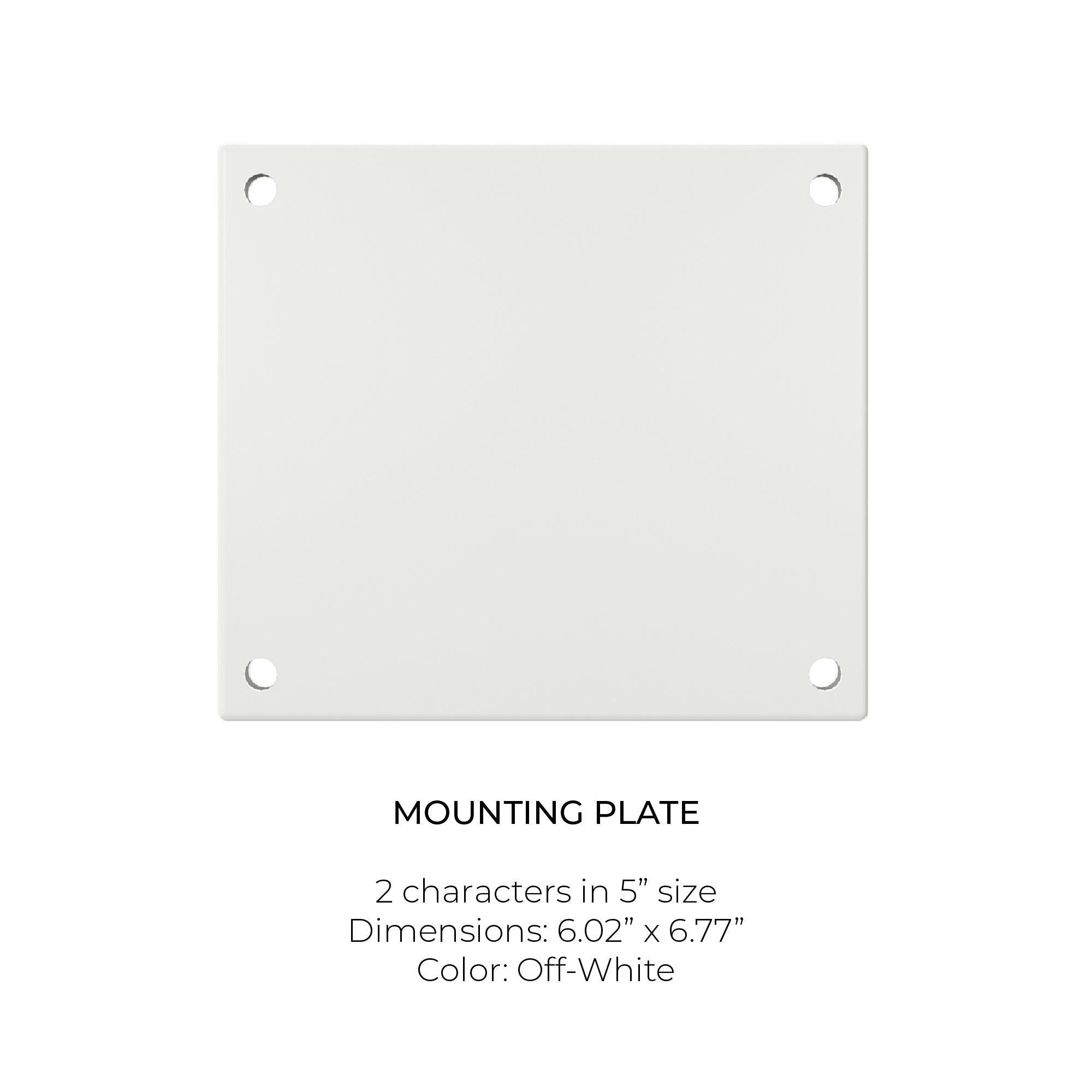Mounting Plate - Modern Lights Store