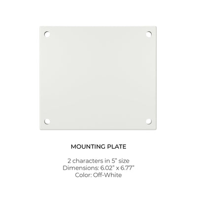 Mounting Plate - Horizontal