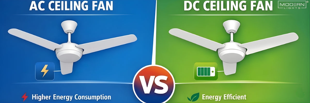 AC vs DC Ceiling Fans
