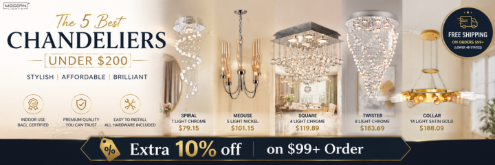 Chandeliers Under $200