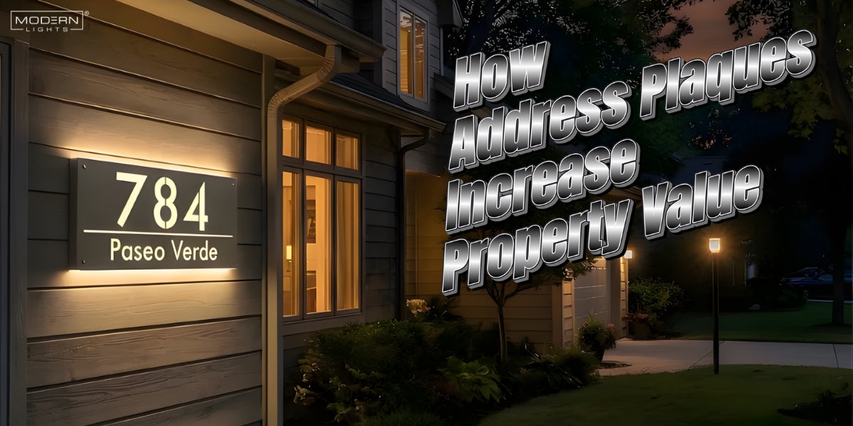 How Address Plaques Increase Property Value and Curb Appeal?